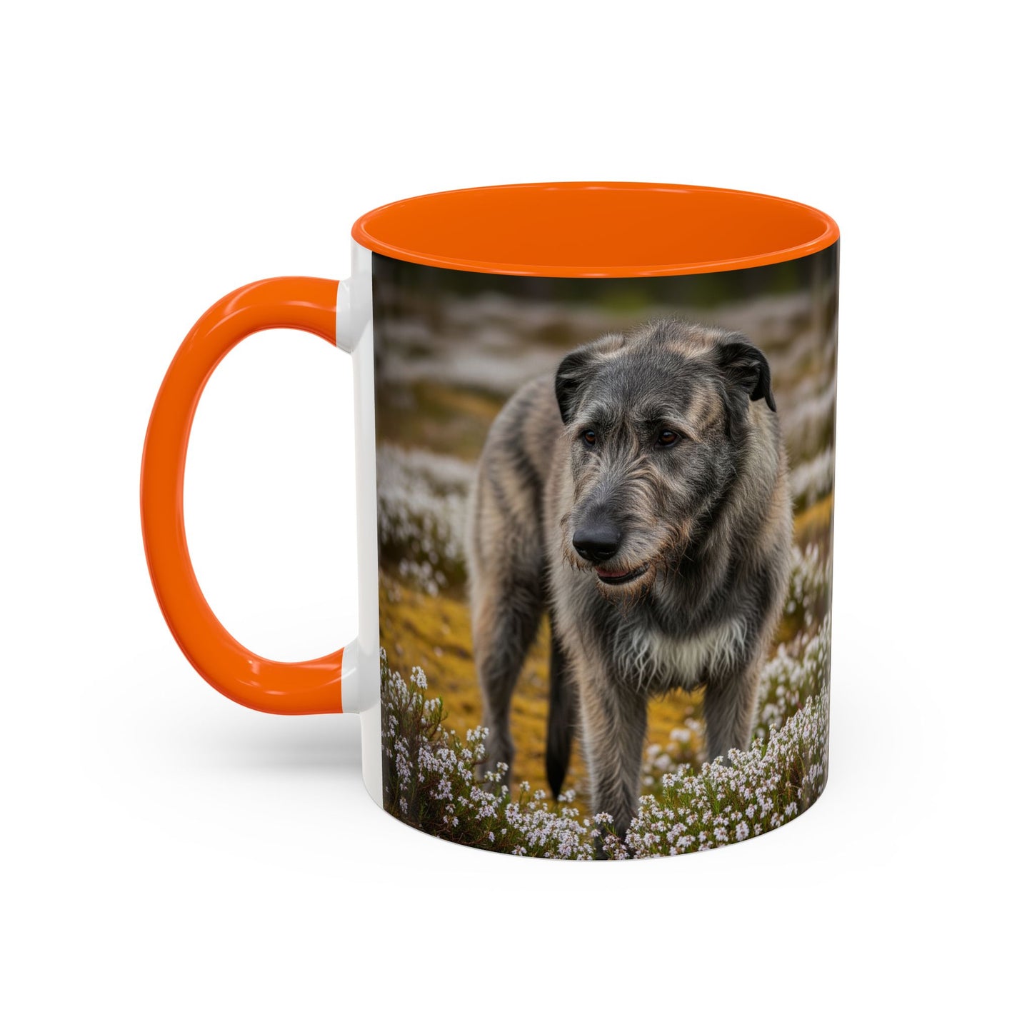Irish Wolfhound Accent Coffee Mug - Perfect Gift for Dog Lovers