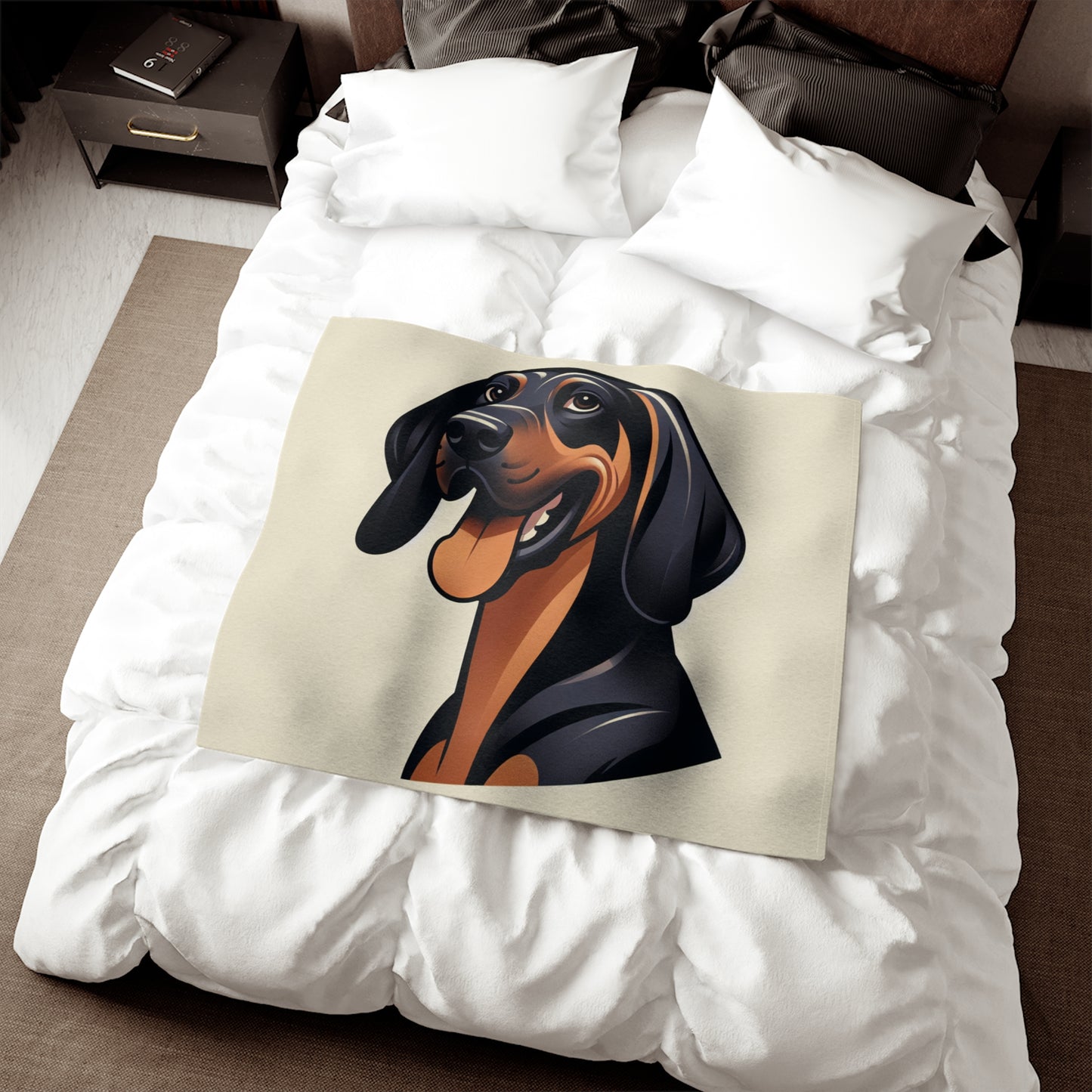 Hanoverian Scenthound Sweatshirt Blanket