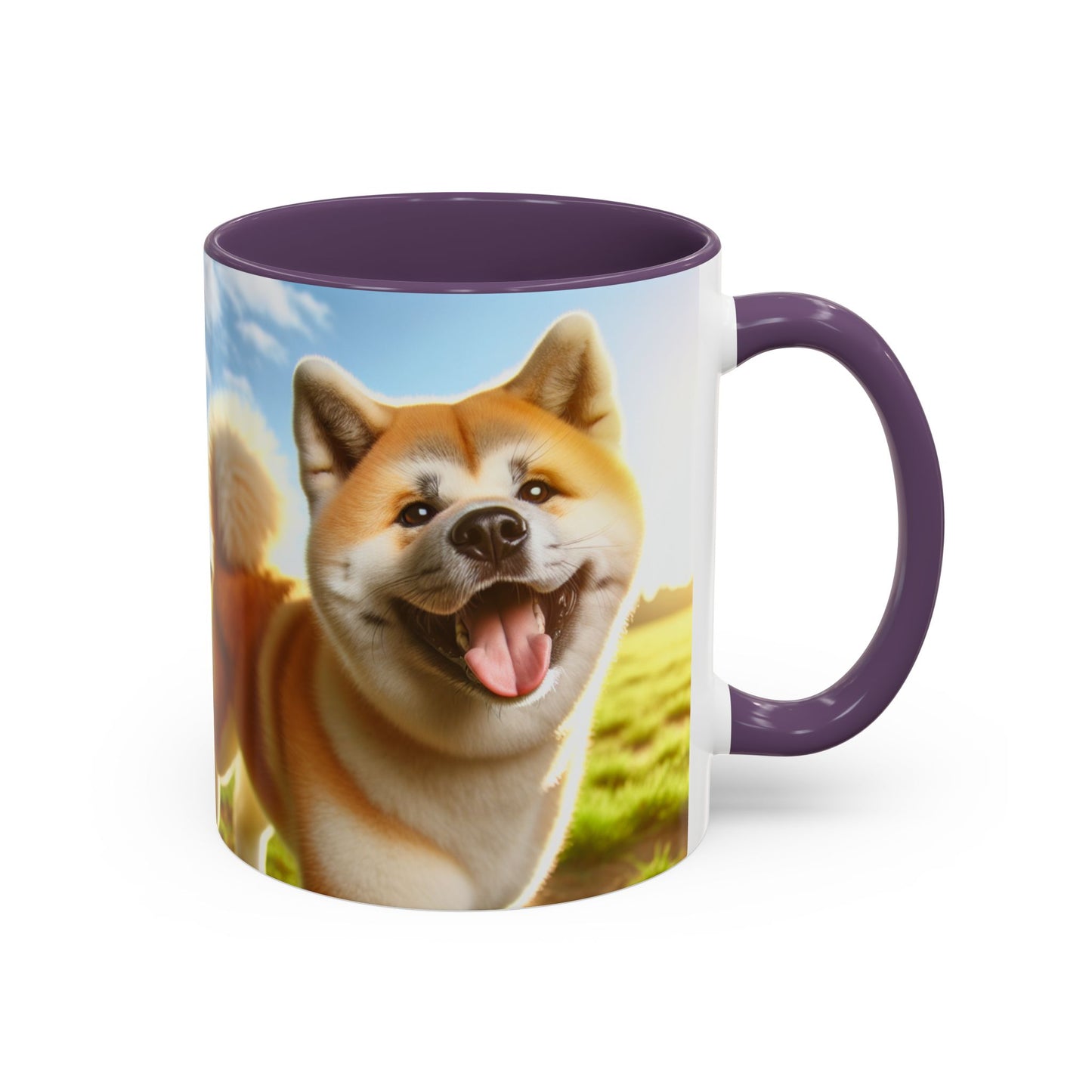 Akita Accent Coffee Mug - Perfect Gift for Dog Lovers