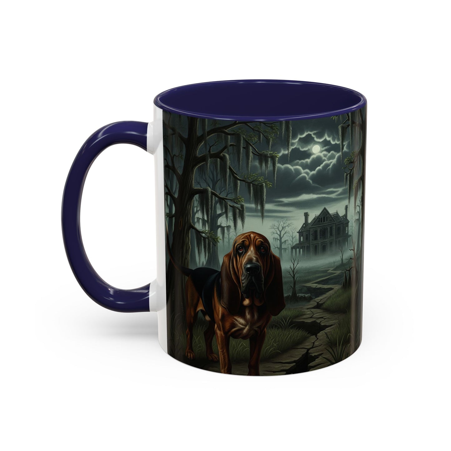 Bloodhound Accent Coffee Mug - Perfect Gift for Dog Lovers
