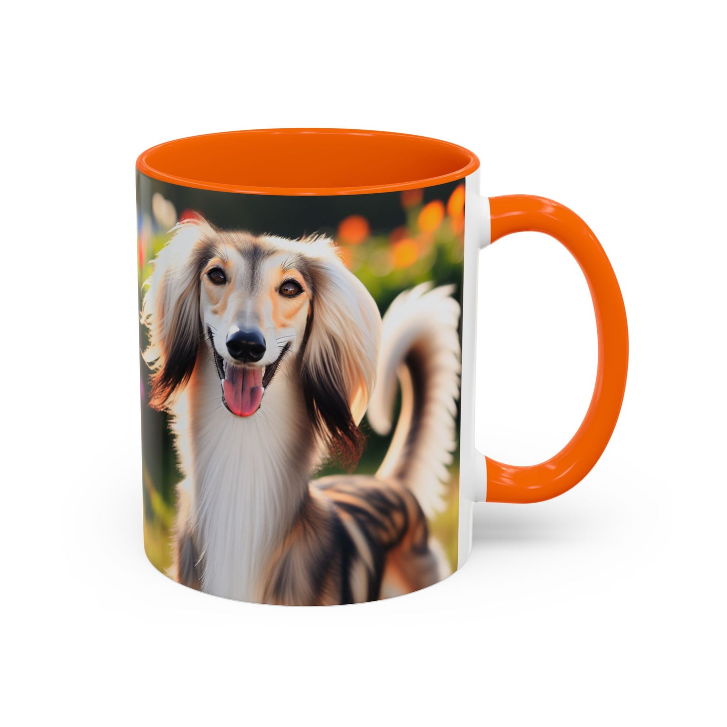 Saluki Accent Coffee Mug - Perfect Gift for Dog Lovers