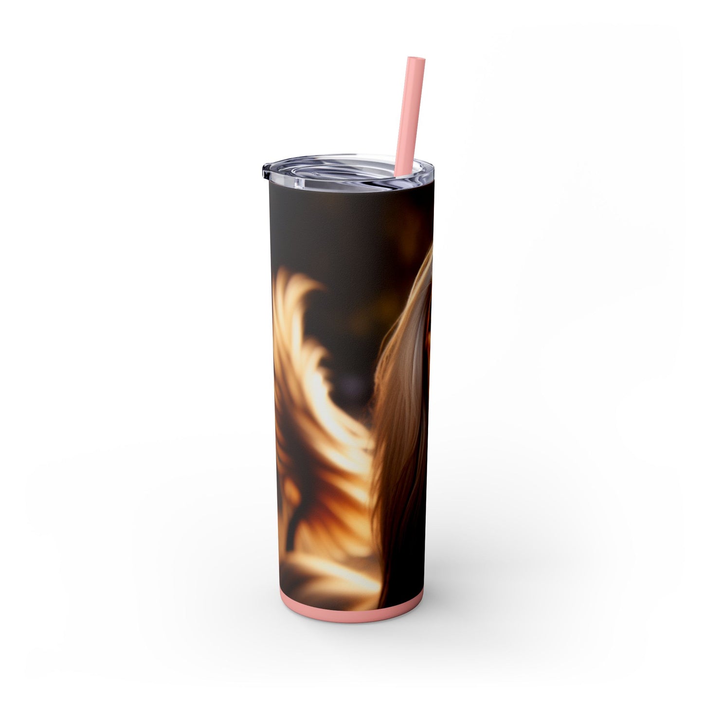 Afghan Hound Tumbler with Straw, 20oz