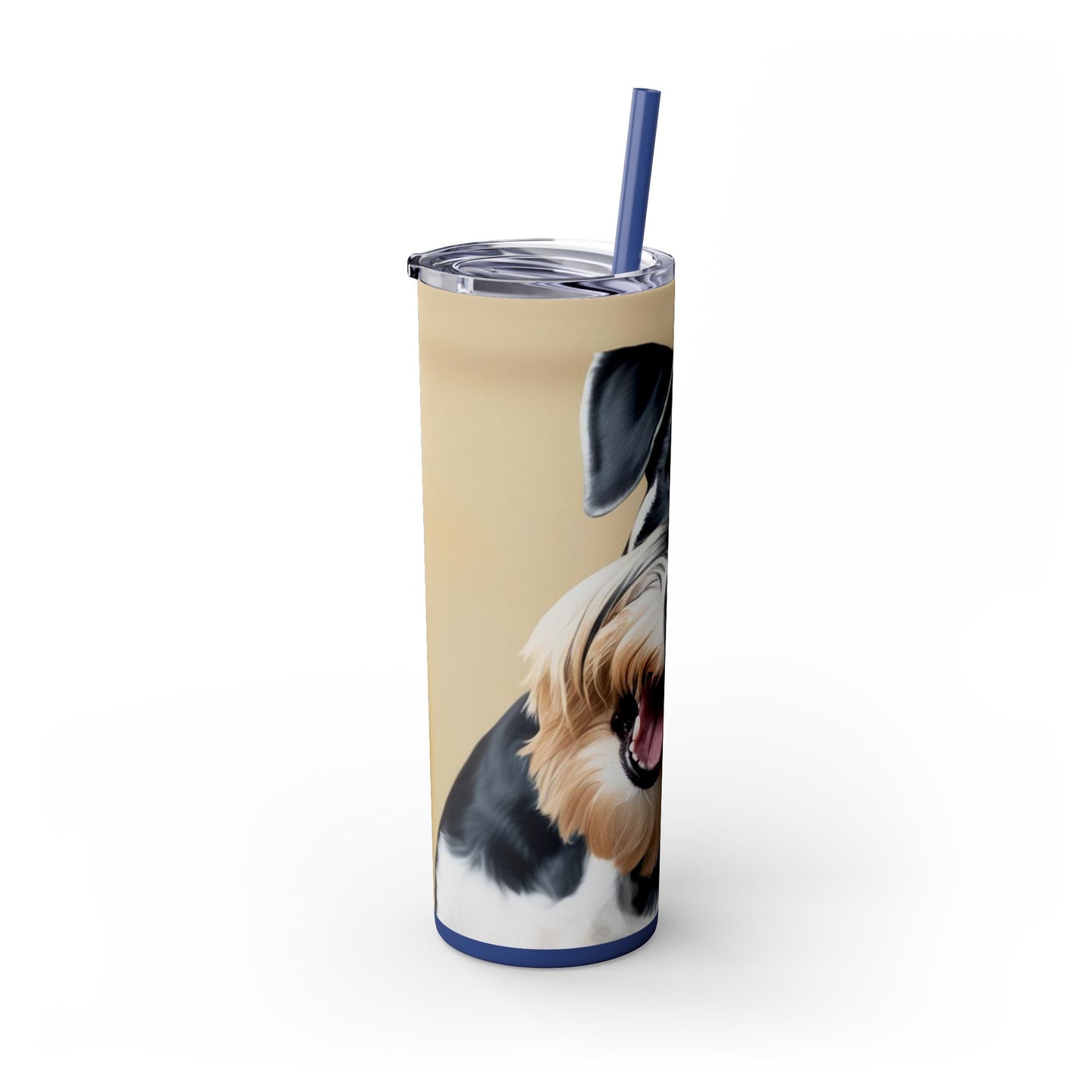 Giant Schnauzer Tumbler with Straw, 20oz