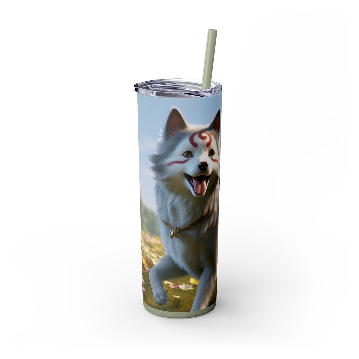 Cadabomb Okami Tumbler with Straw, 20oz