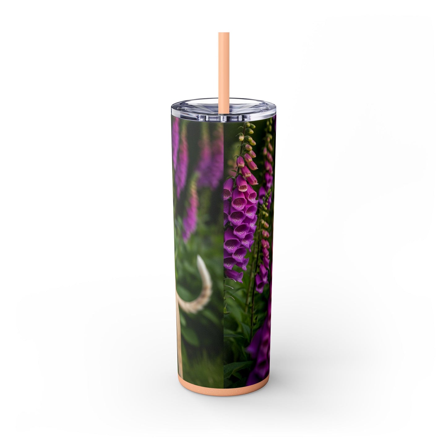 Whippet Skinny Tumbler with Straw, 20oz