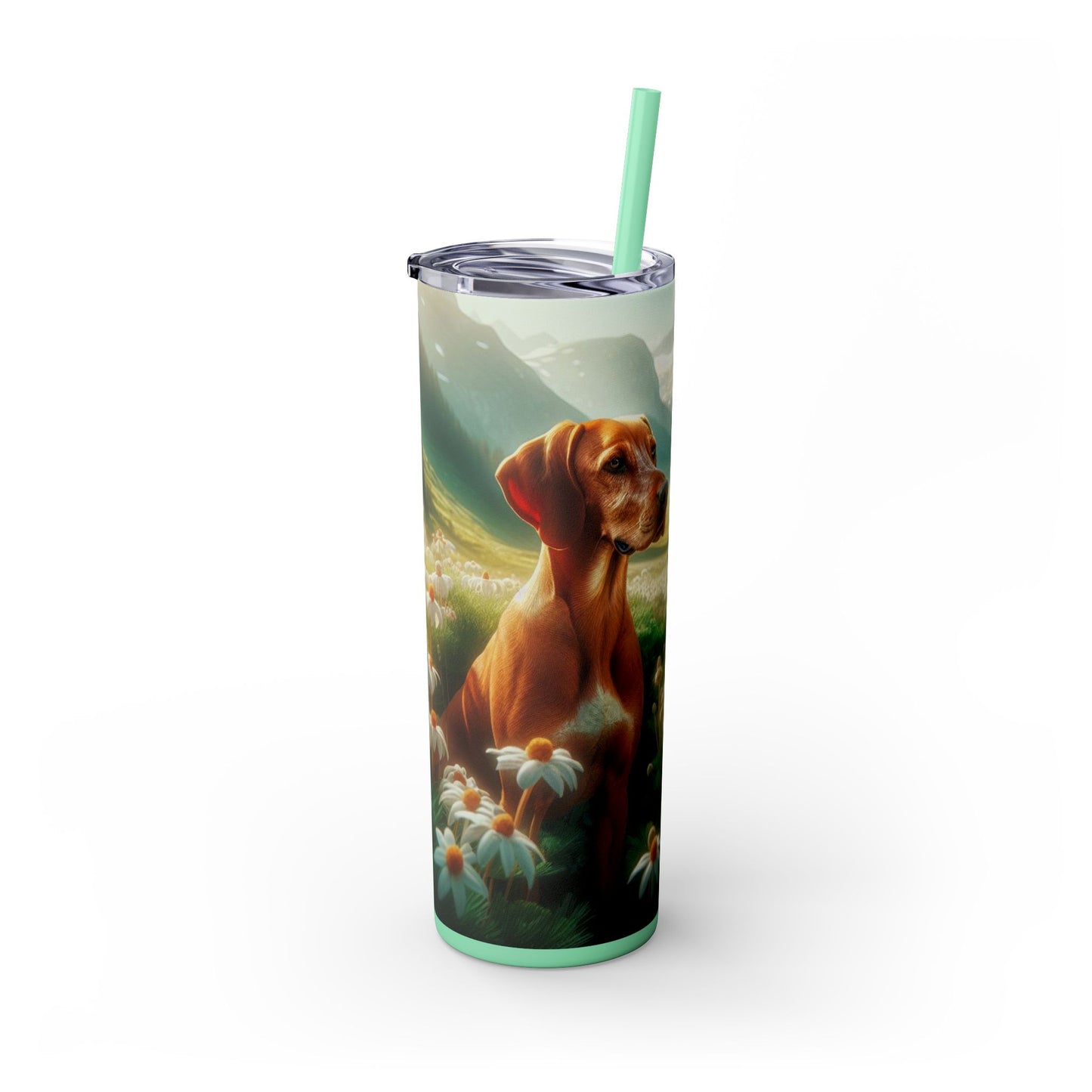 Bavarian Mountain Scent Hound Tumbler with Straw, 20oz