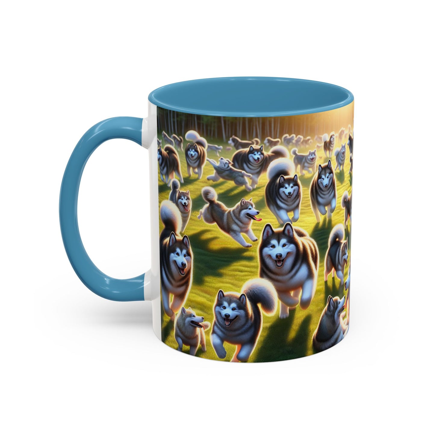 Alaskan Malamute Accent Coffee Mug - Perfect Gift for Dog Lovers