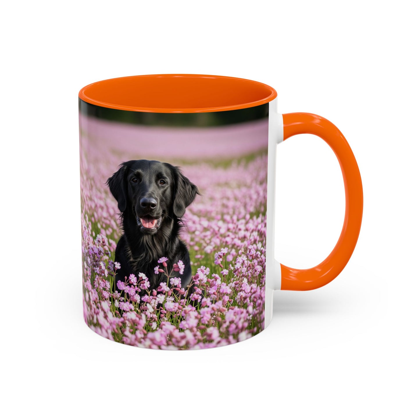 Flat Coated Retriever Accent Coffee Mug - Perfect Gift for Dog Lovers