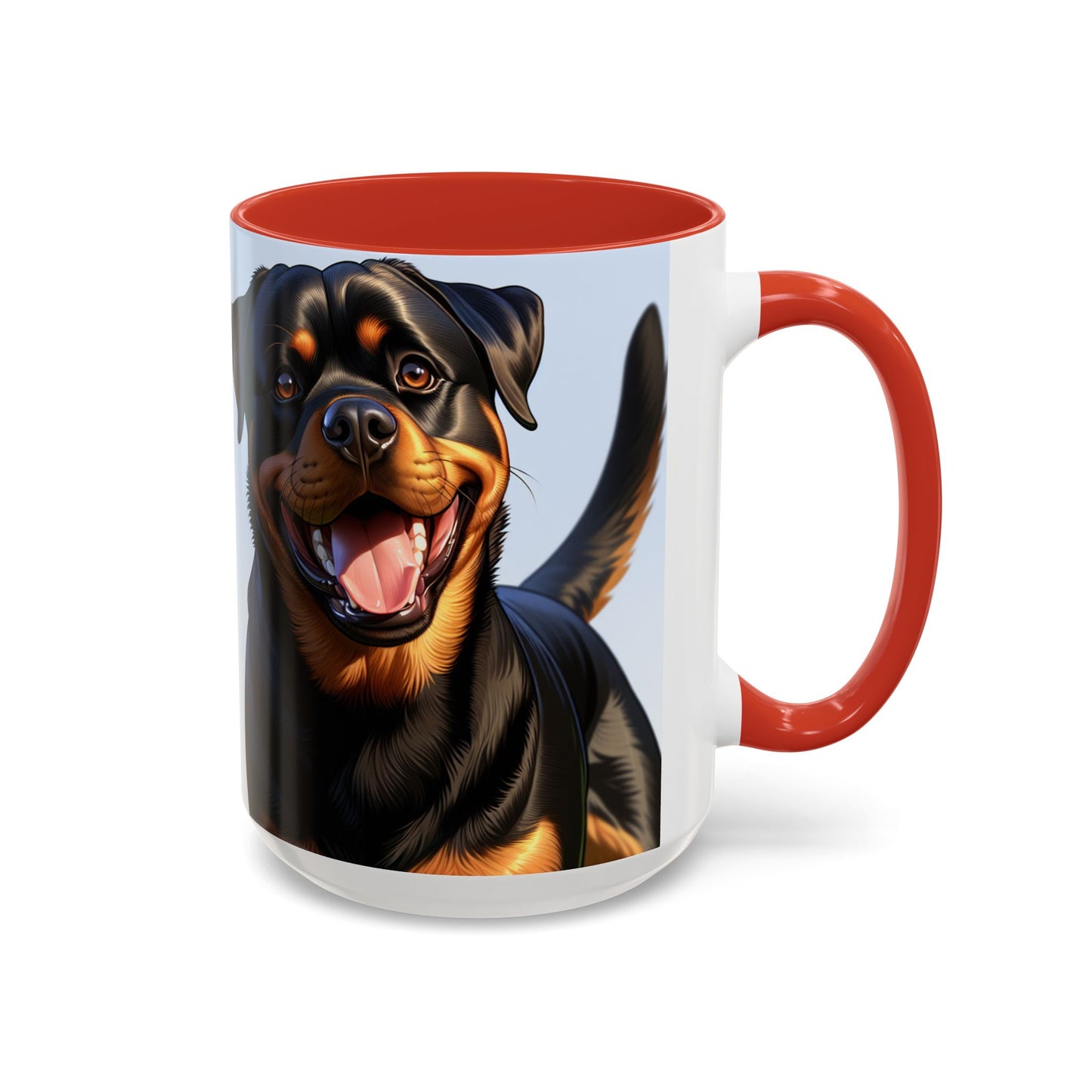 Rottweiler Accent Coffee Mug - Perfect Gift for Dog Lovers