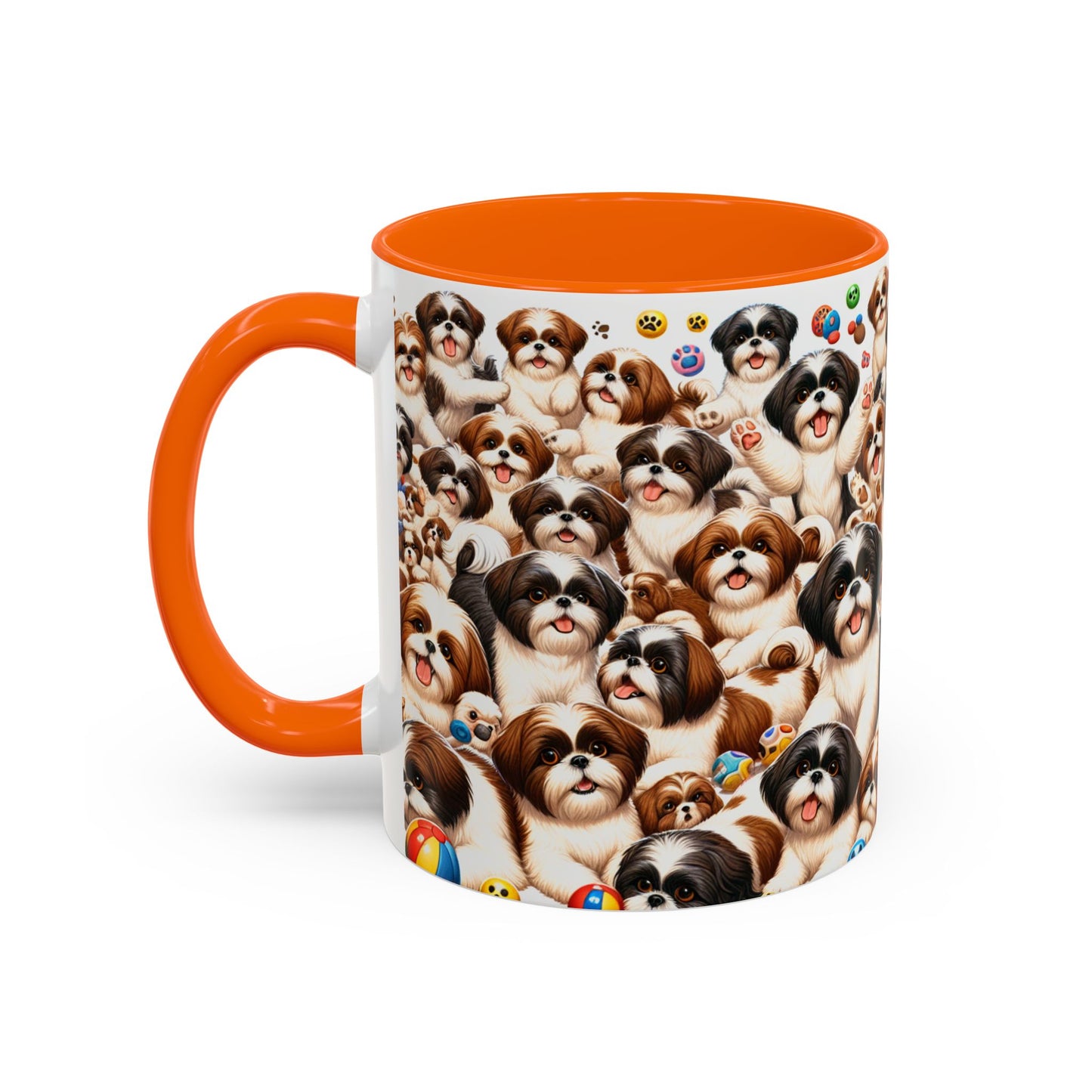 Shih Tzu Accent Coffee Mug - Perfect Gift for Dog Lovers