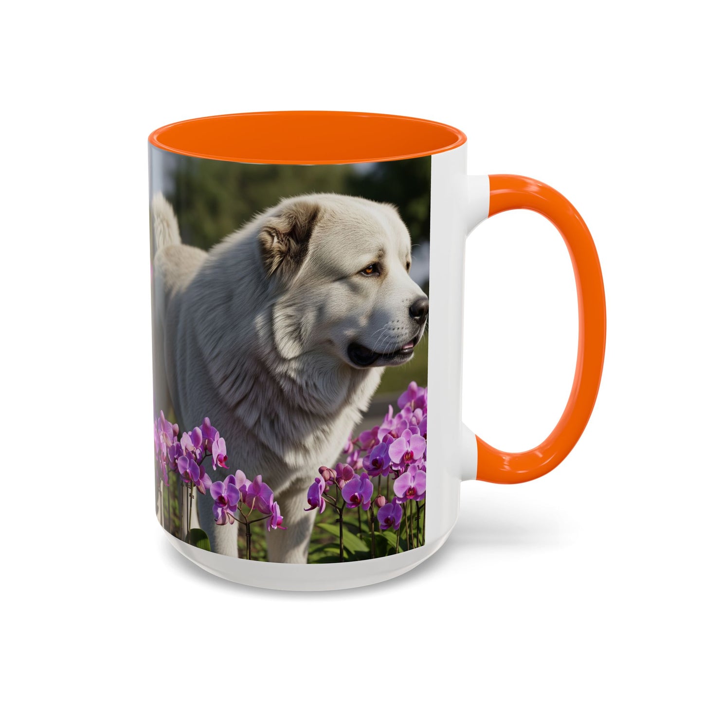 Caucasian Shepherd Dog Accent Coffee Mug - Perfect Gift for Dog Lovers
