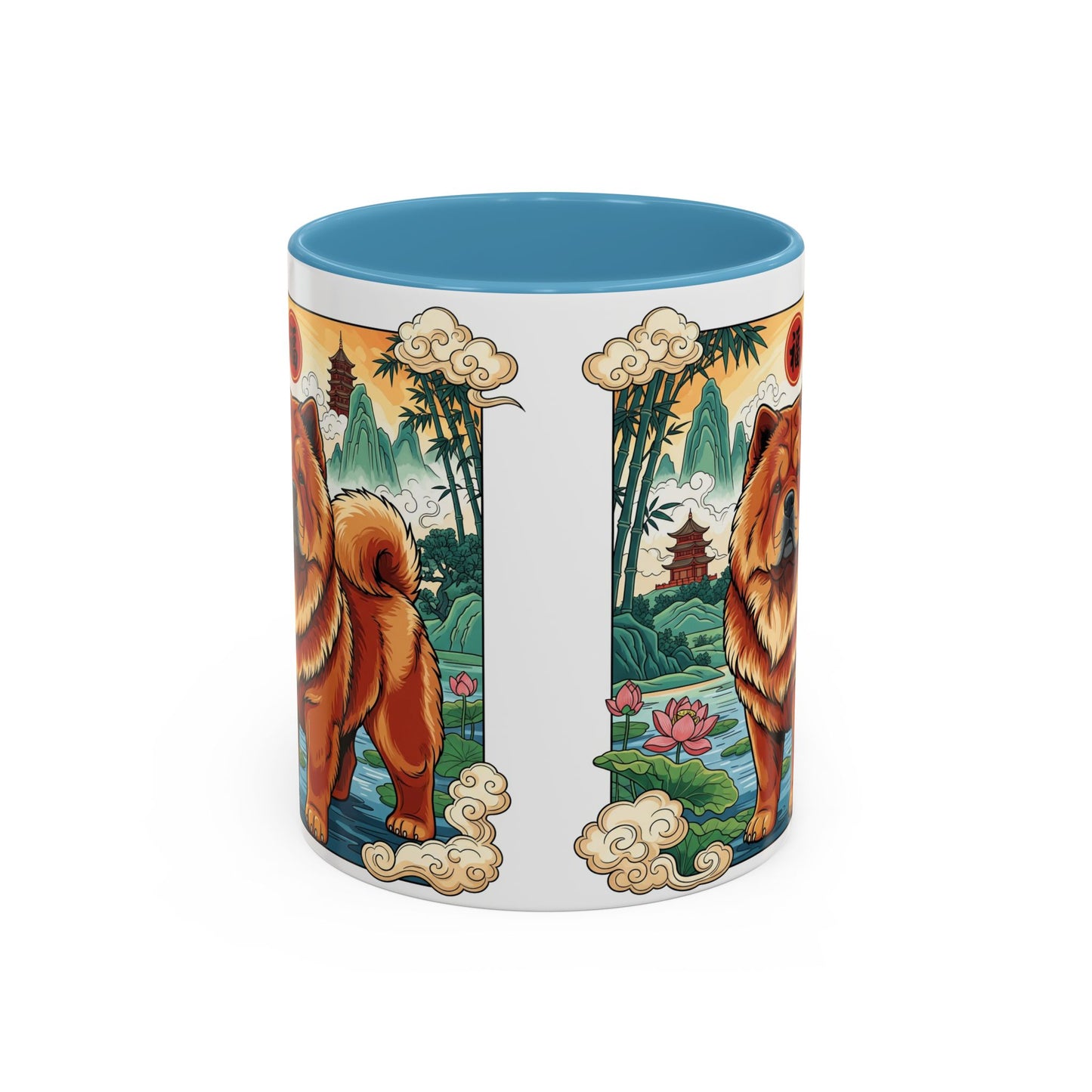Chow Chow Accent Coffee Mug - Perfect Gift for Dog Lovers
