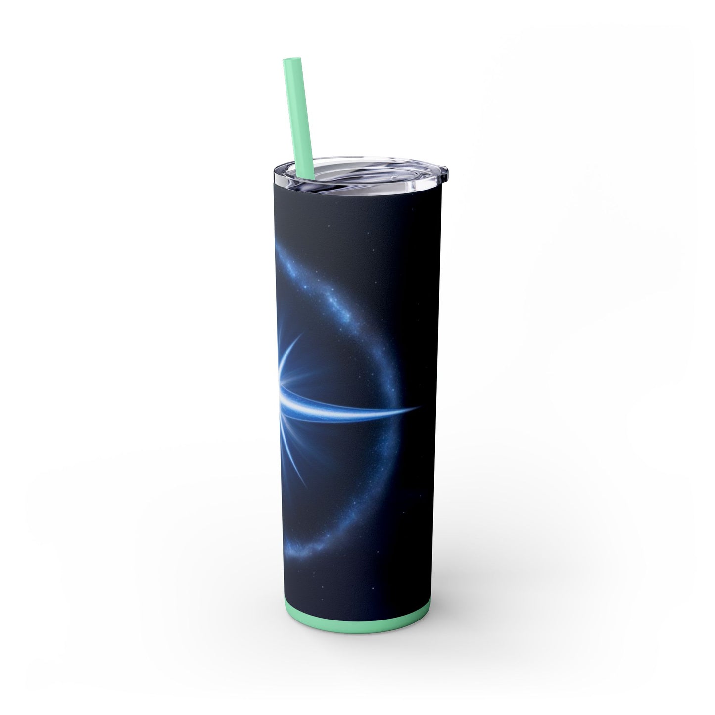 North Star Skinny Tumbler with Straw, 20oz