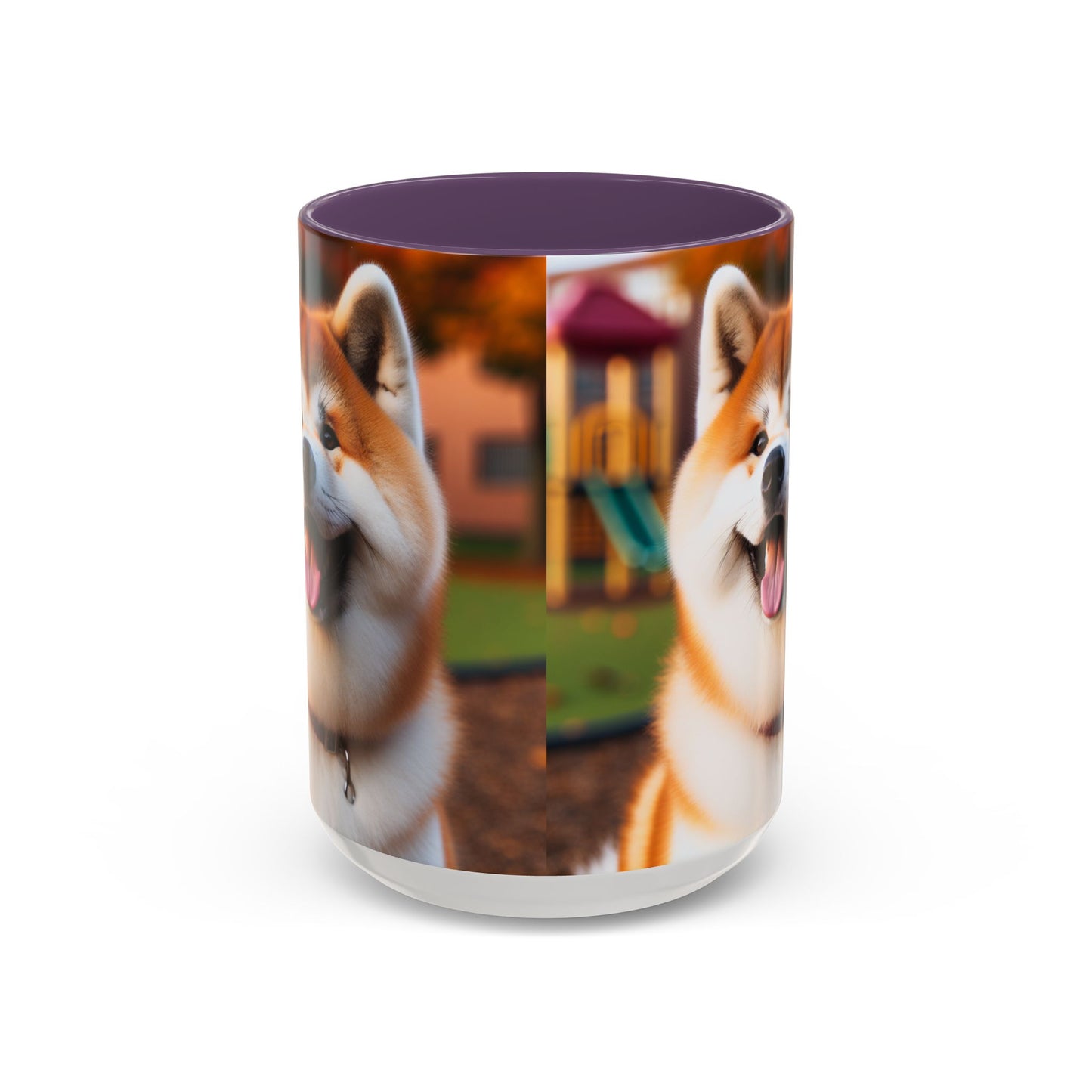 Japanese Akitainu Accent Coffee Mug - Perfect Gift for Dog Lovers