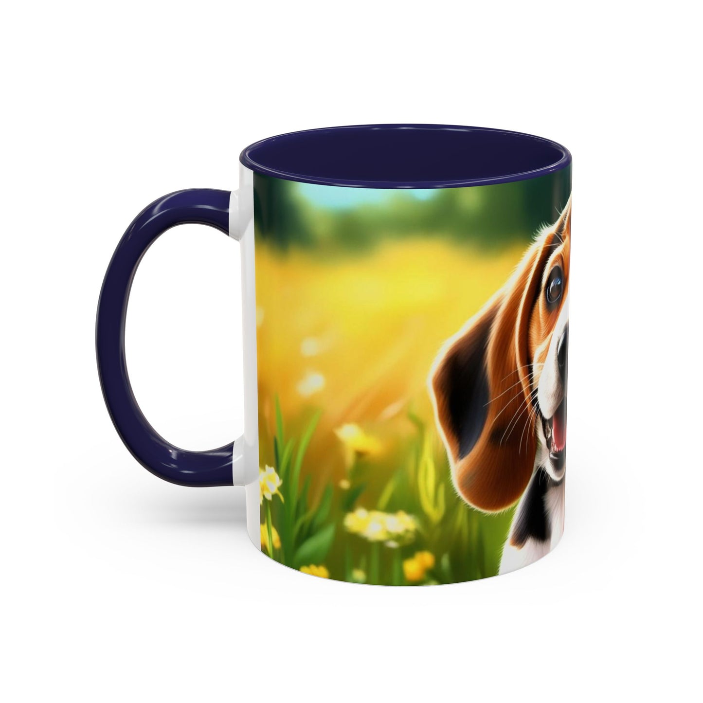Beagle Accent Coffee Mug - Perfect Gift for Dog Lovers