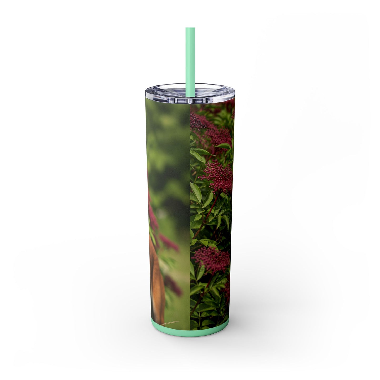 Belgian Shepherd Dog Malinois Tumbler with Straw, 20oz