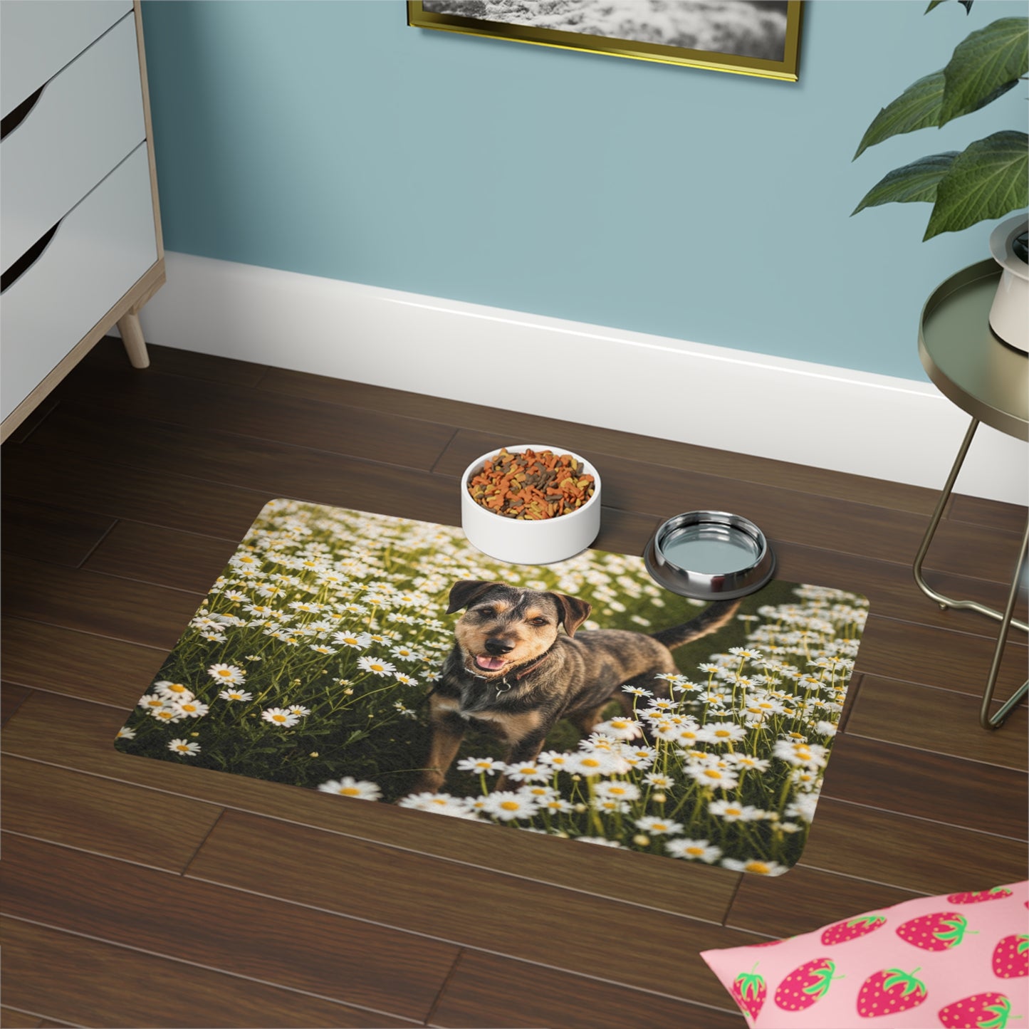 Pet Food Mat (12x18) - Danish-Swedish Farmdog