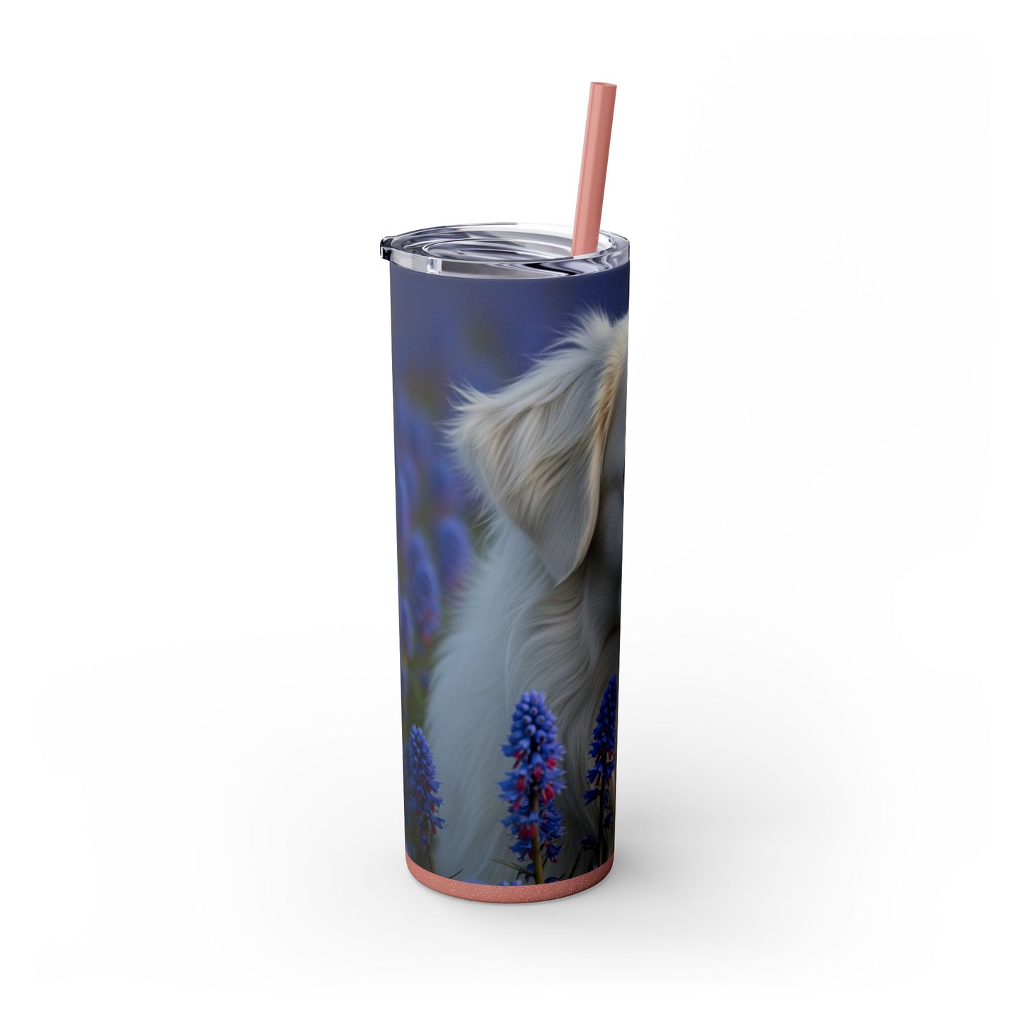Portuguese Sheepdog Tumbler with Straw, 20oz