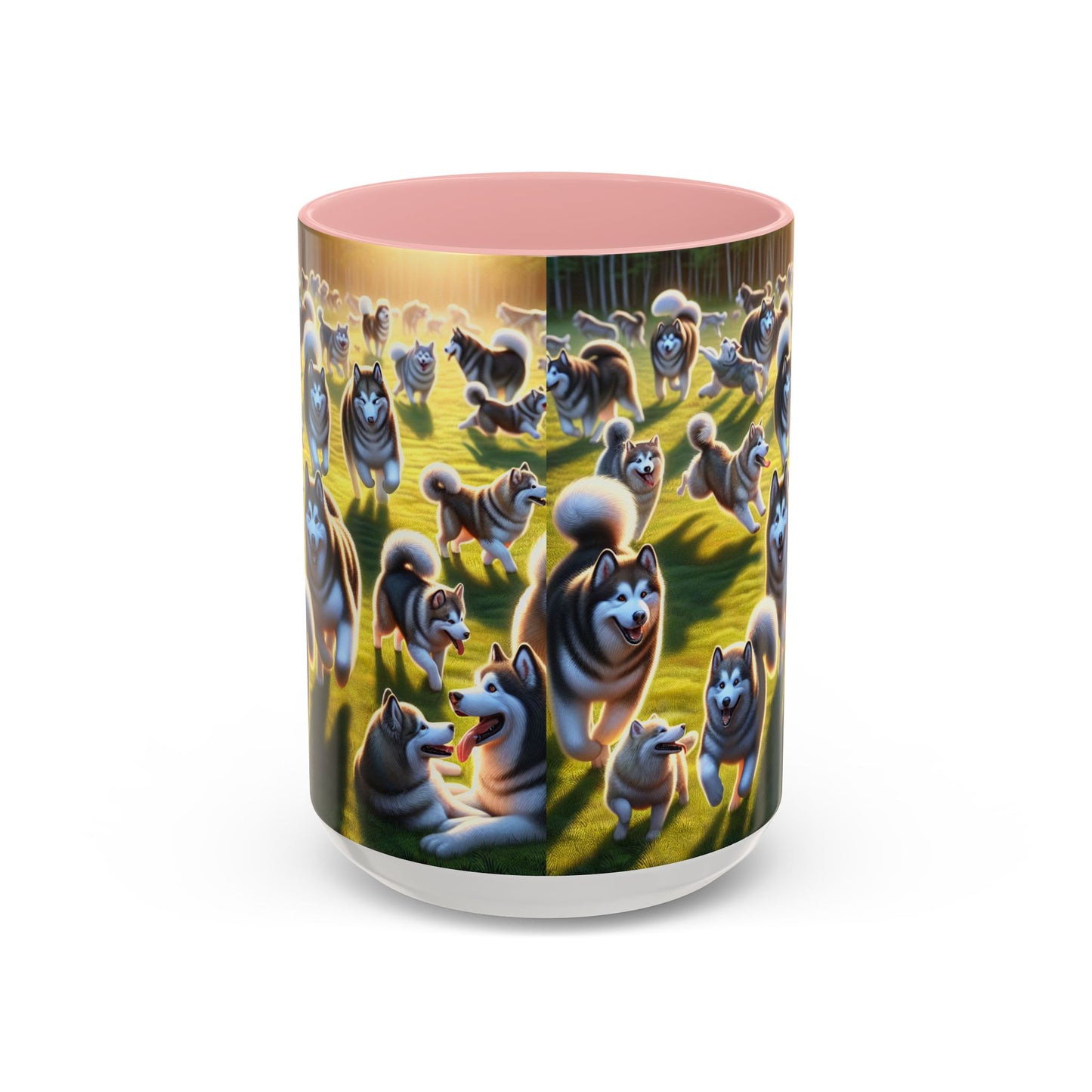 Alaskan Malamute Accent Coffee Mug - Perfect Gift for Dog Lovers
