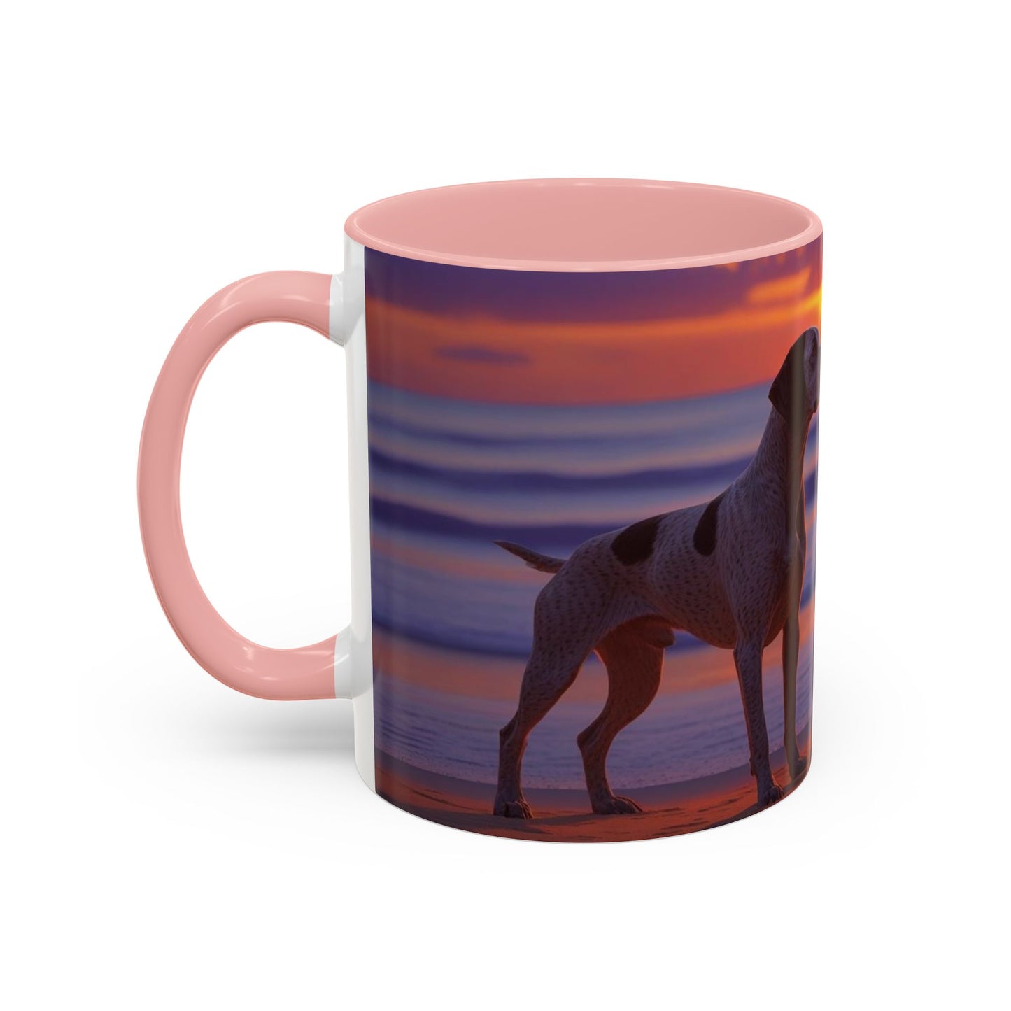 German Shorthaired Pointer Love Accent Coffee Mug - Perfect Gift for Dog Lovers