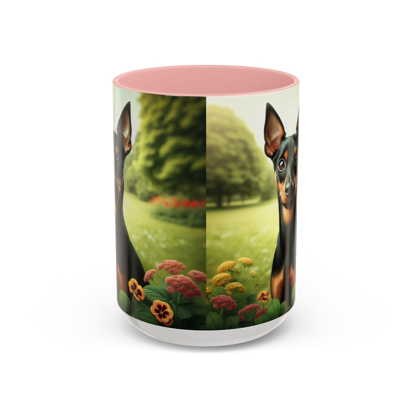 Manchester Terrier Accent Coffee Mug - Perfect Gift for Dog Lovers