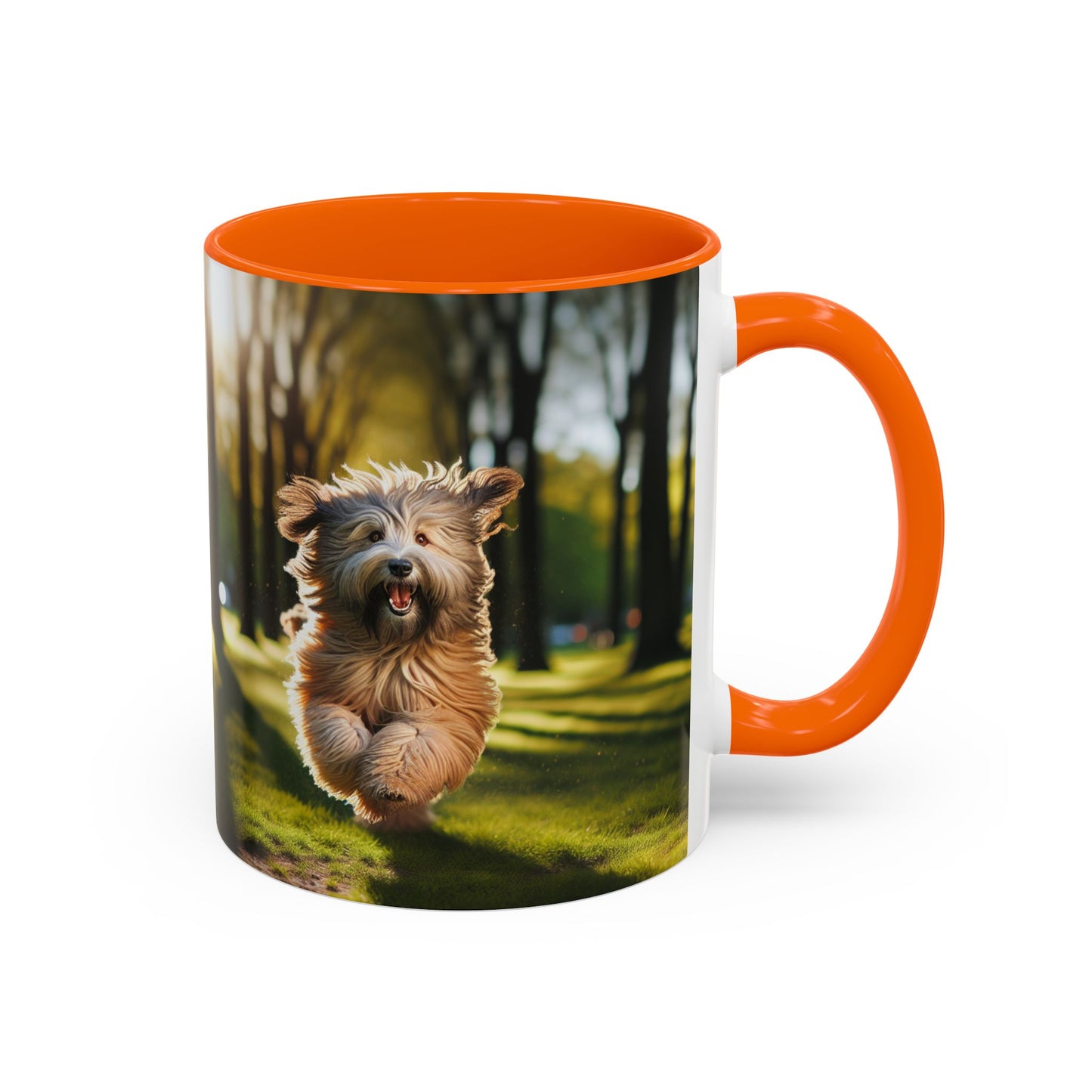 Polish Lowland Sheepdog Accent Coffee Mug - Perfect Gift for Dog Lovers