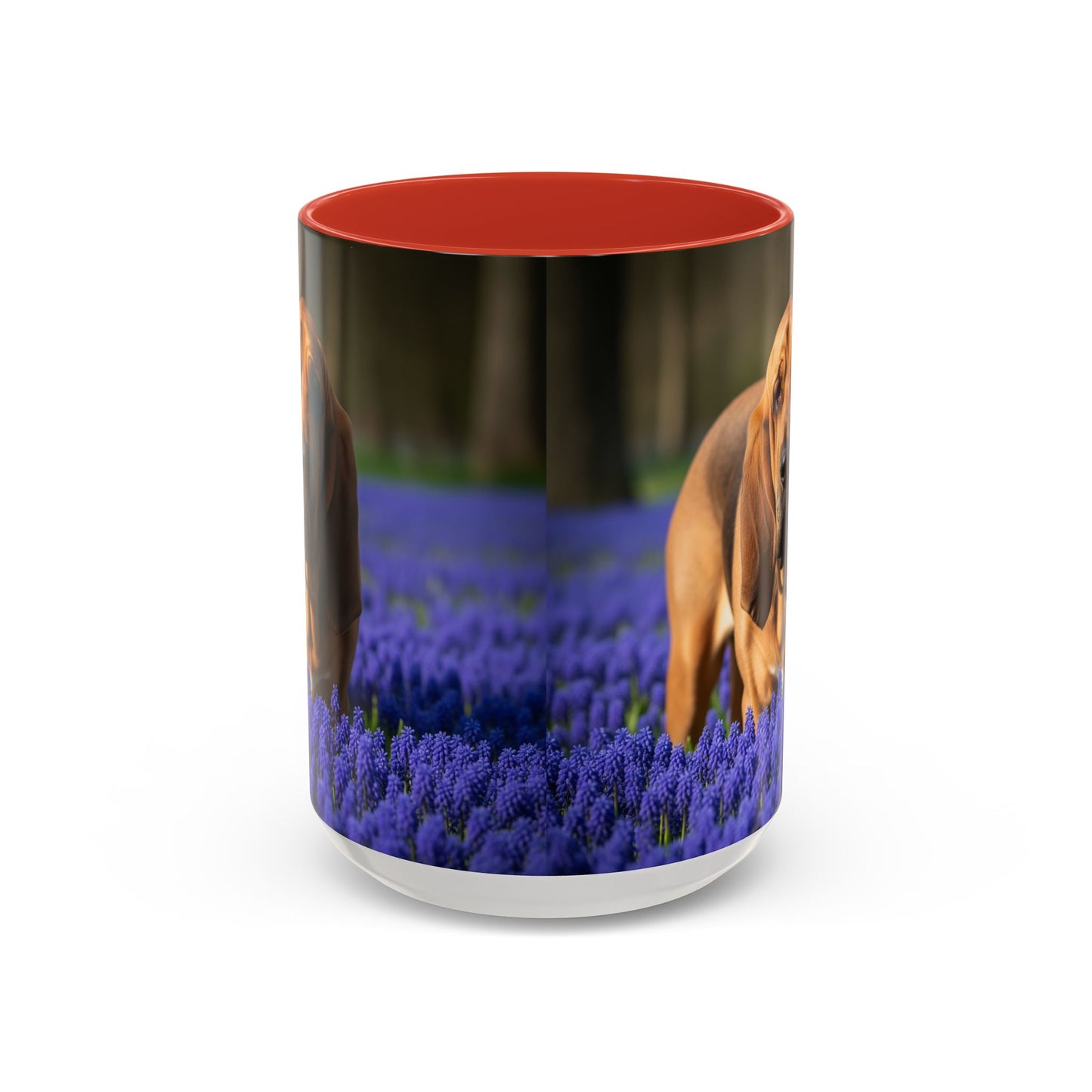 Bloodhound Accent Coffee Mug - Perfect Gift for Dog Lovers