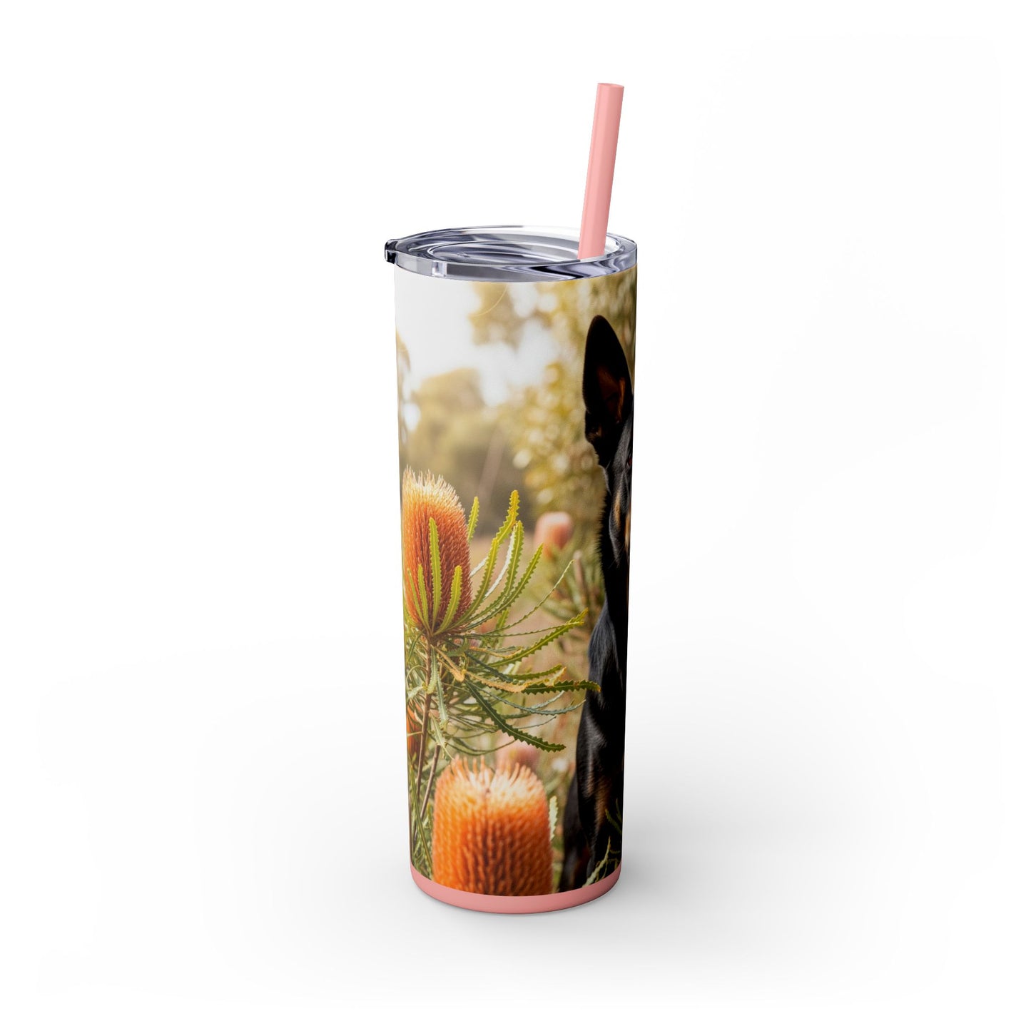 Working Kelpie Tumbler with Straw, 20oz