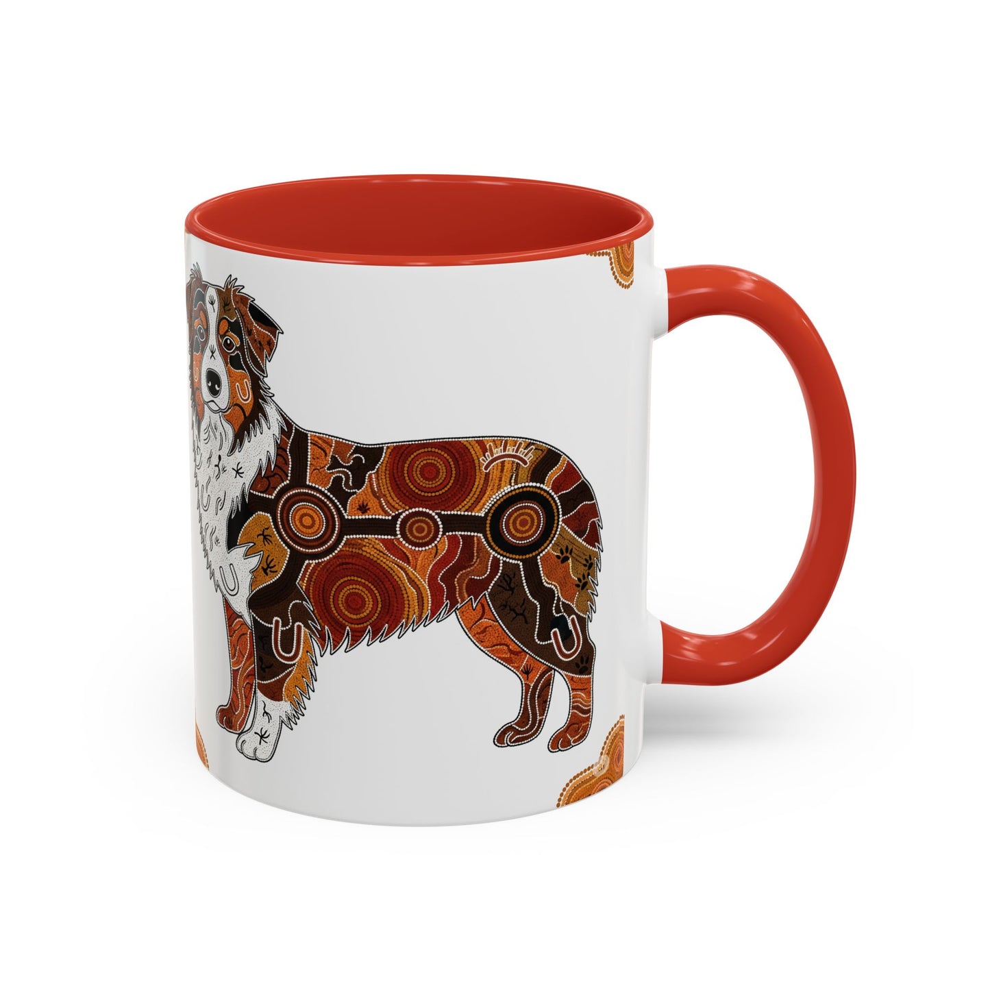 Australian Shepherd Accent Coffee Mug - Perfect Gift for Dog Lovers