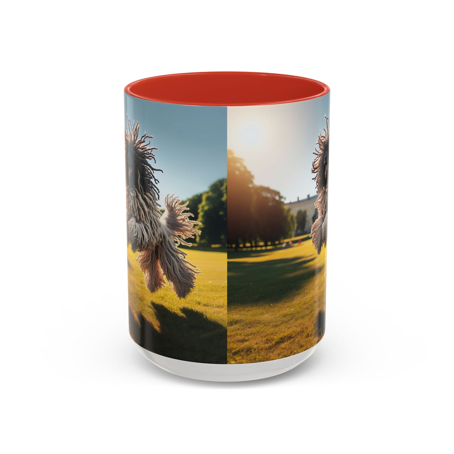 Puli Accent Coffee Mug - Perfect Gift for Dog Lovers