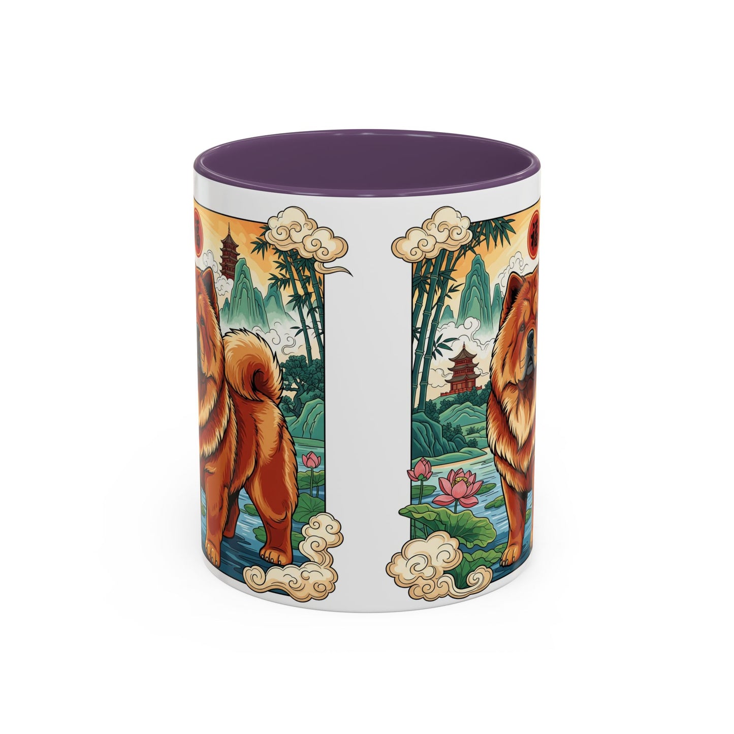 Chow Chow Accent Coffee Mug - Perfect Gift for Dog Lovers