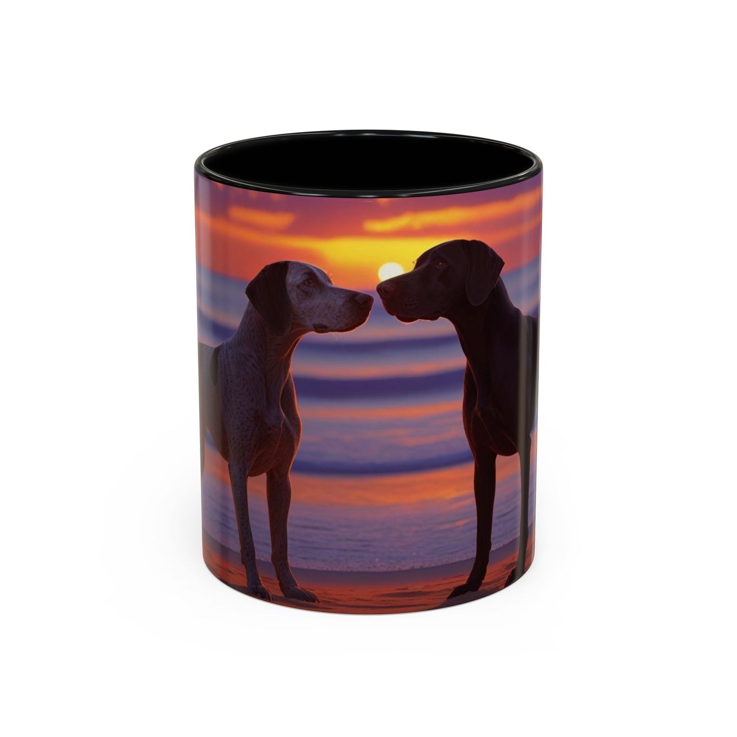 German Shorthaired Pointer Love Accent Coffee Mug - Perfect Gift for Dog Lovers