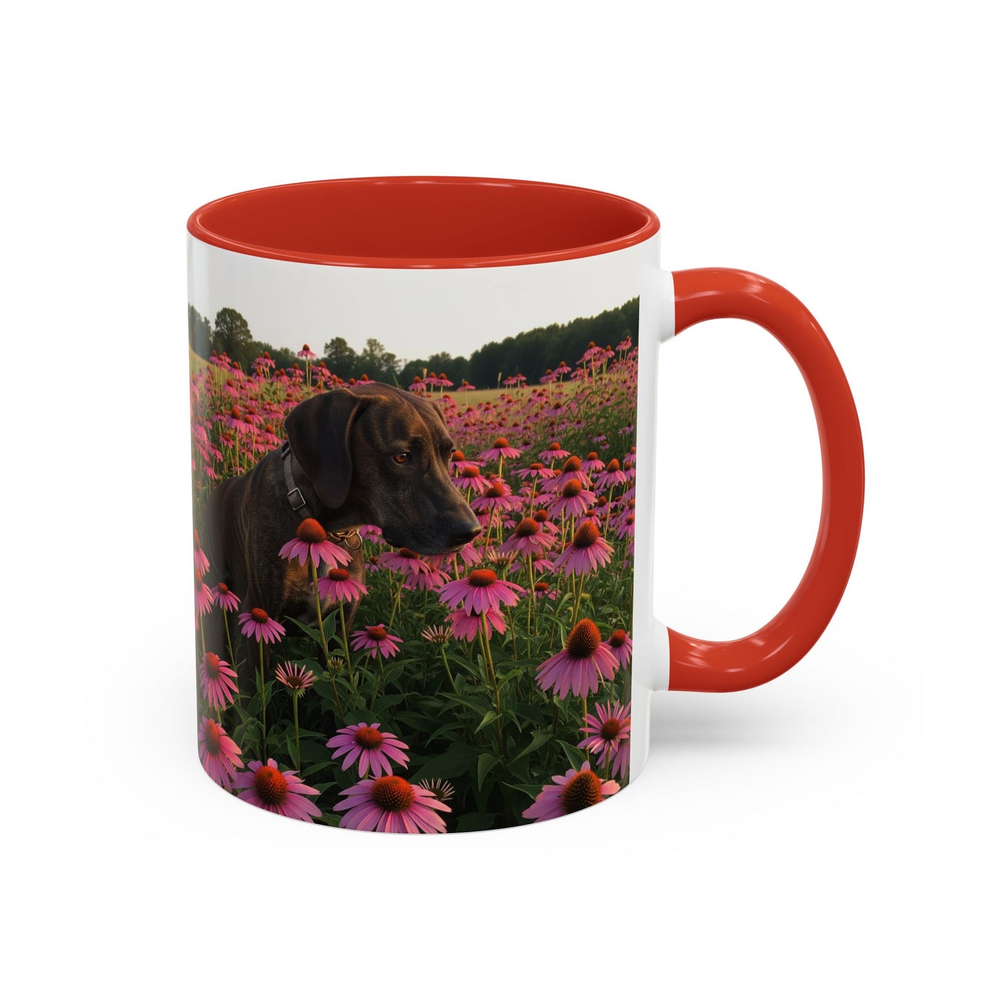 Treeing Tennessee Brindle Accent Coffee Mug - Perfect Gift for Dog Lovers