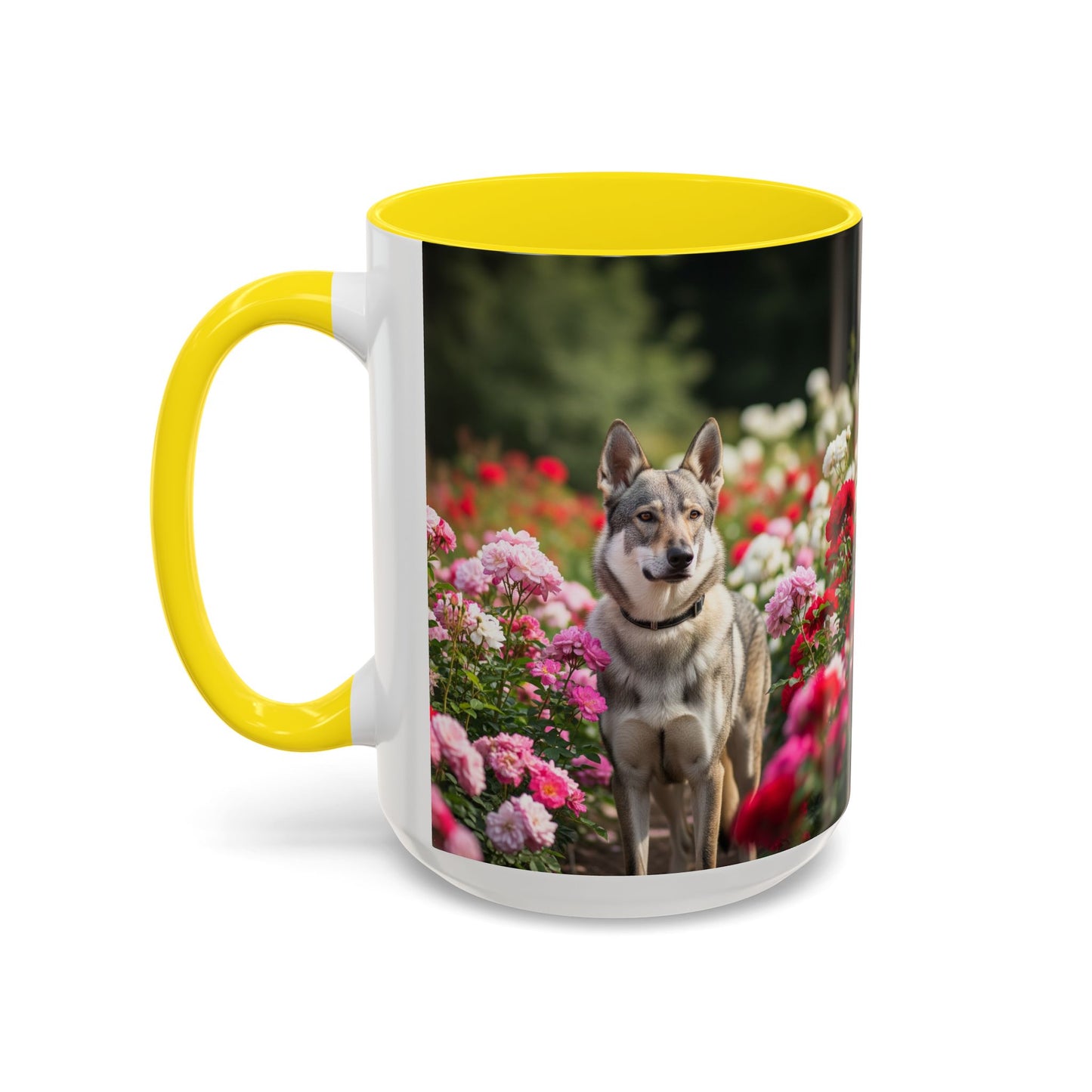 Czechoslovakian Vlcak Accent Coffee Mug - Perfect Gift for Dog Lovers