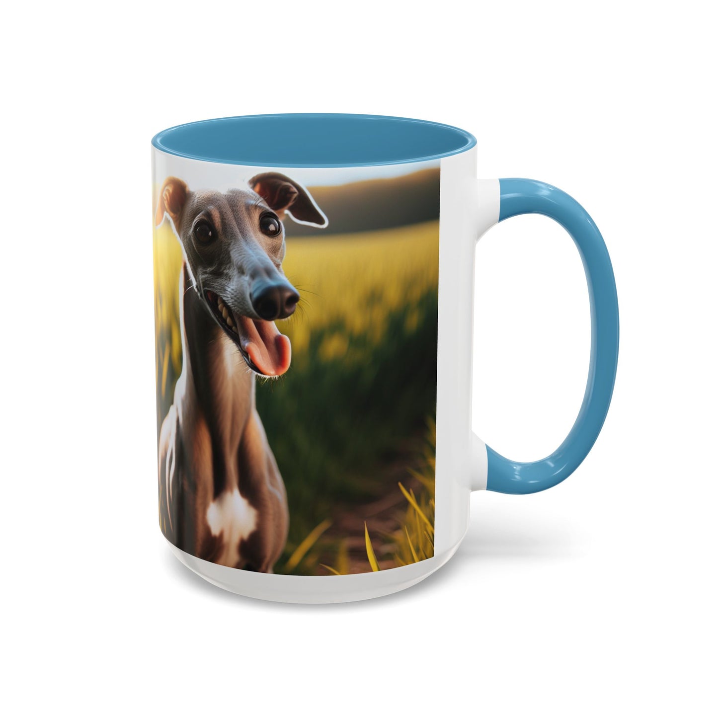 Greyhound Accent Coffee Mug - Perfect Gift for Dog Lovers