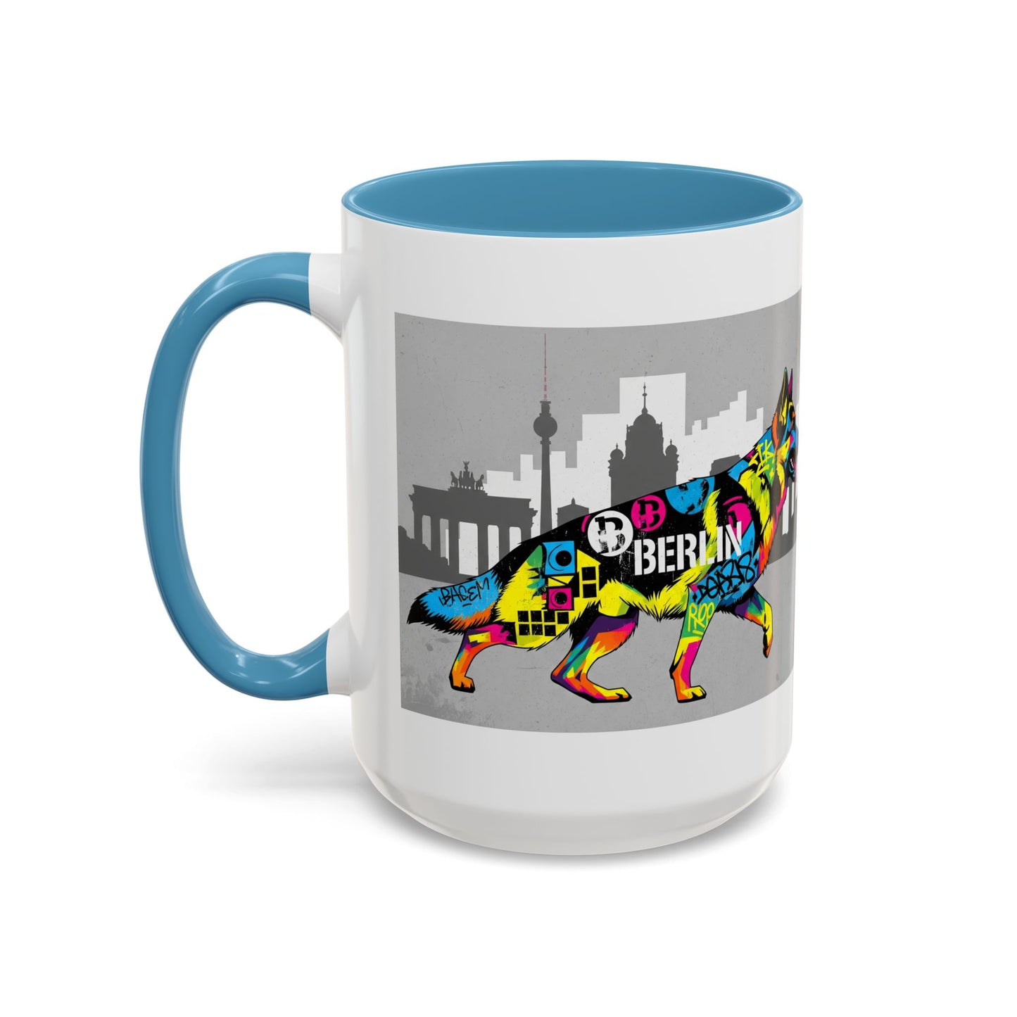 German Shepherd Accent Coffee Mug - Perfect Gift for Dog Lovers