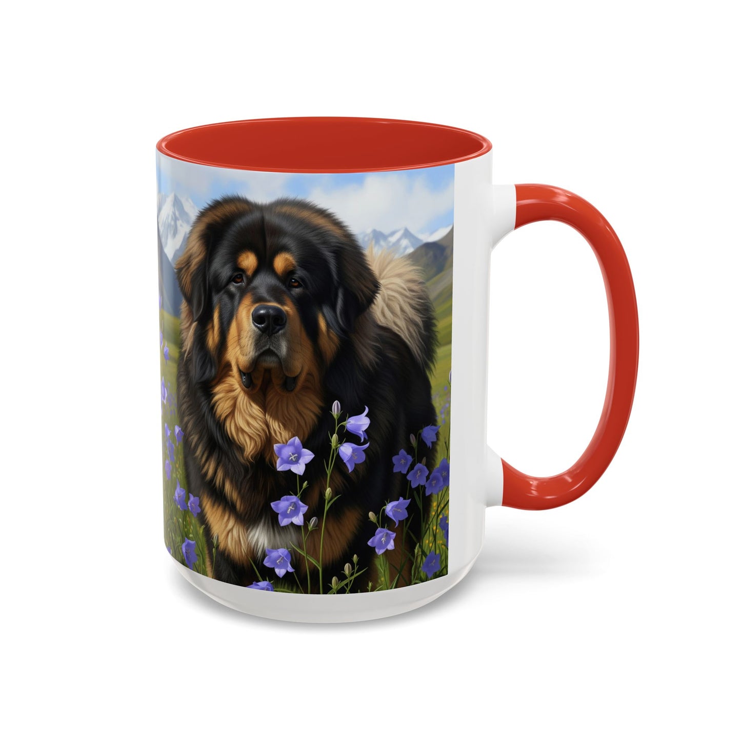 Tibetan Mastiff Accent Coffee Mug - Perfect Gift for Dog Lovers