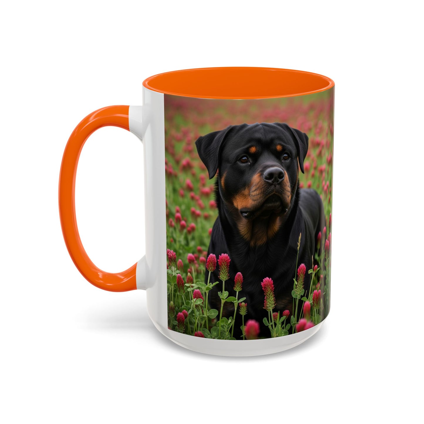 Rottweiler Accent Coffee Mug - Perfect Gift for Dog Lovers