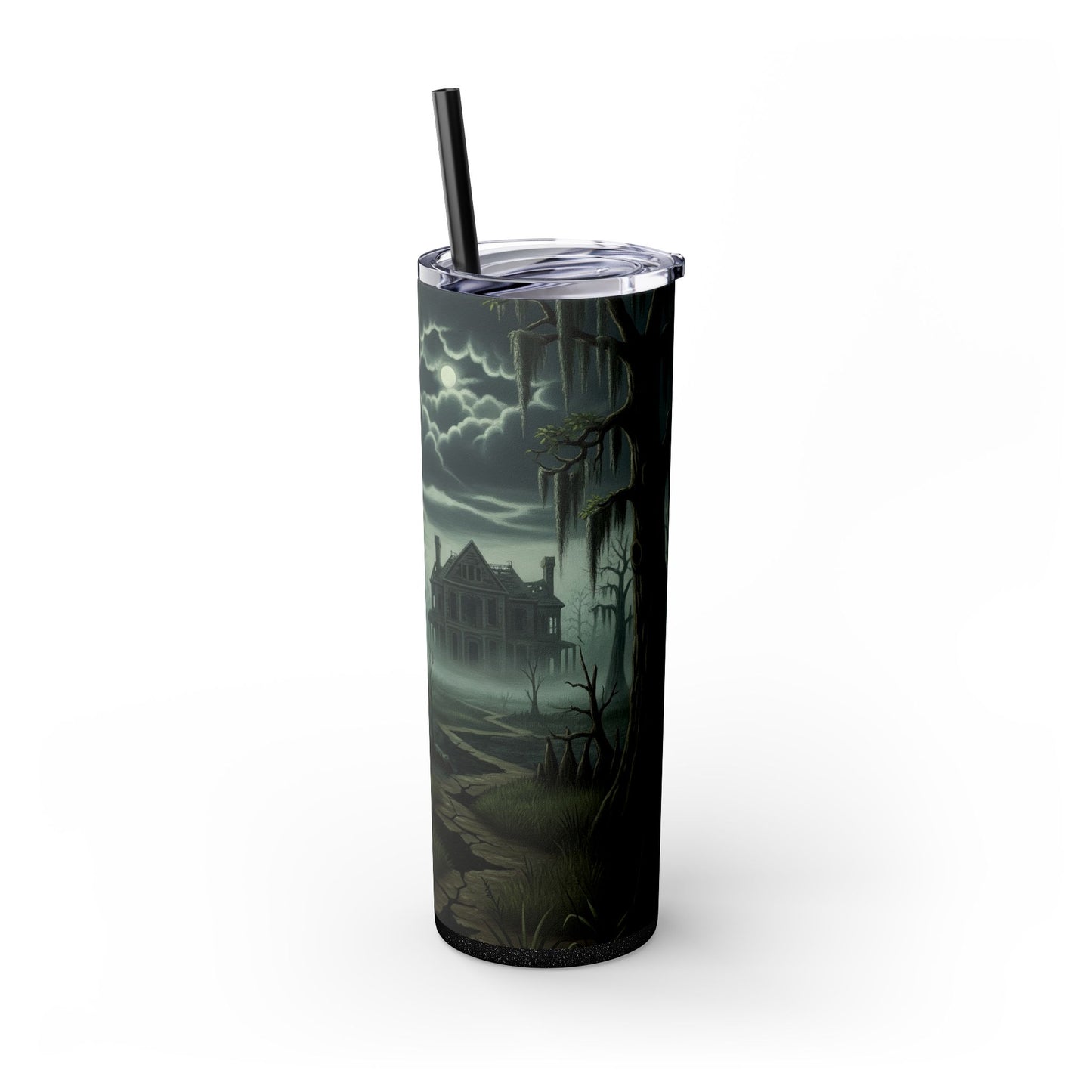Bloodhound Skinny Tumbler with Straw, 20oz