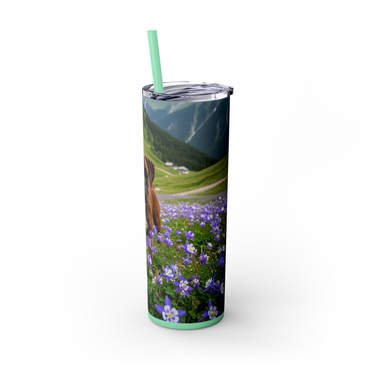 Boxer Tumbler with Straw, 20oz