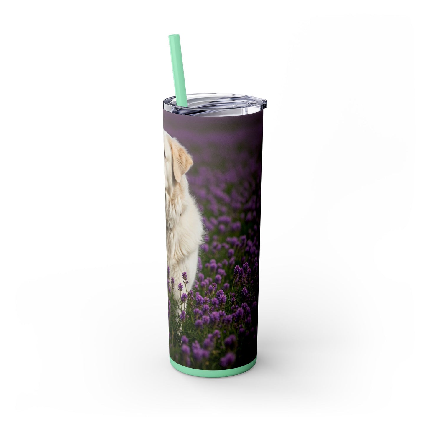 Kuvasz Tumbler with Straw, 20oz