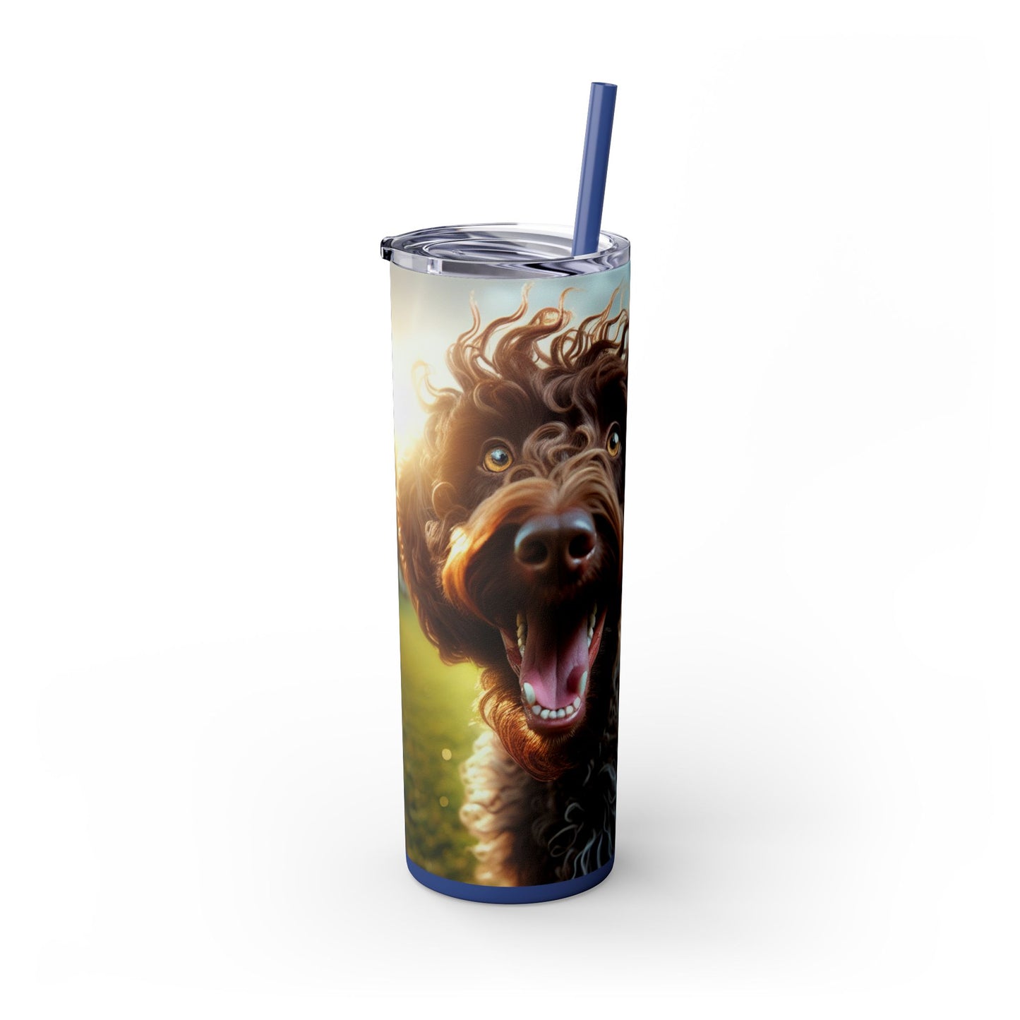 Pudelpointer Tumbler with Straw, 20oz