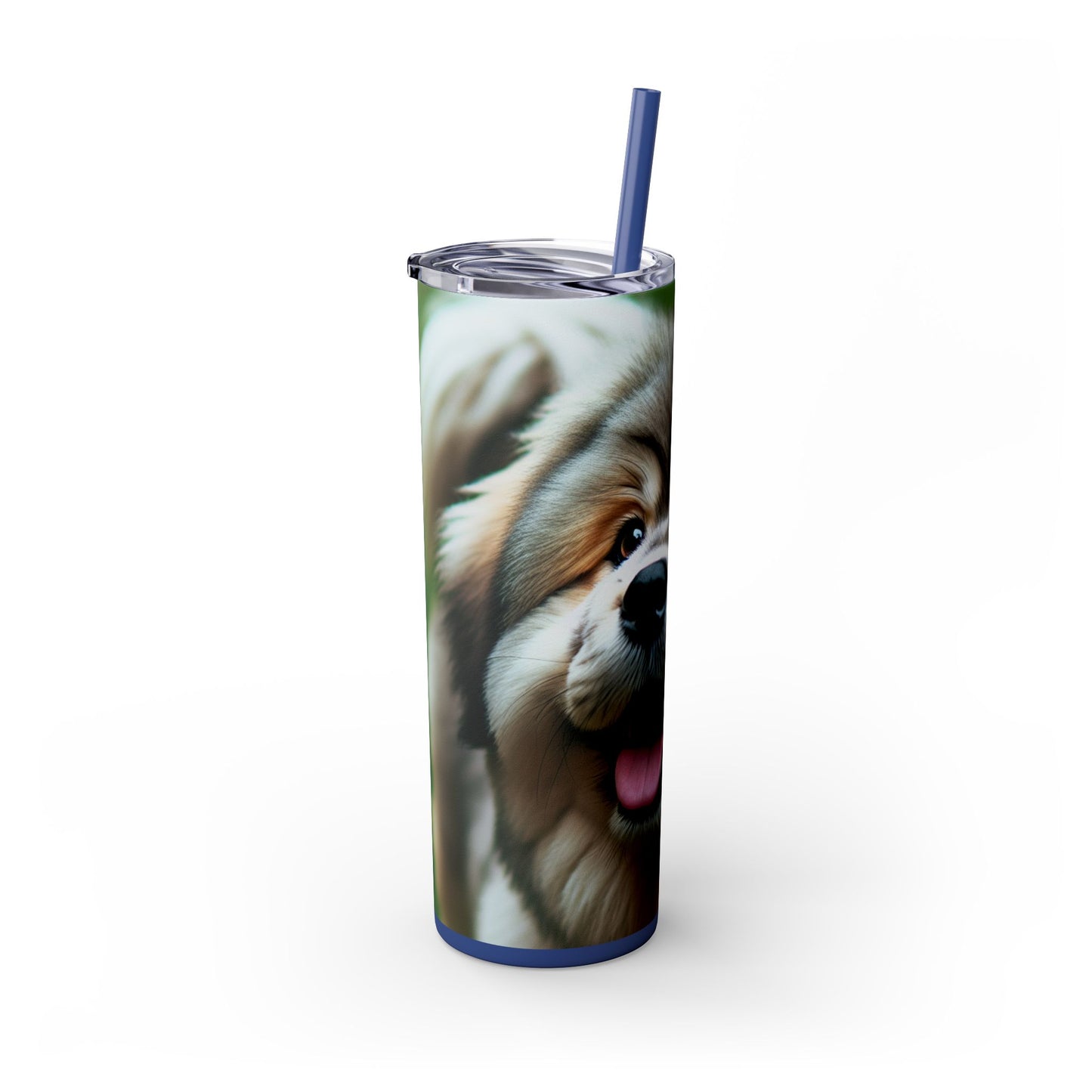 Tibetan Kyi Apso Tumbler with Straw, 20oz