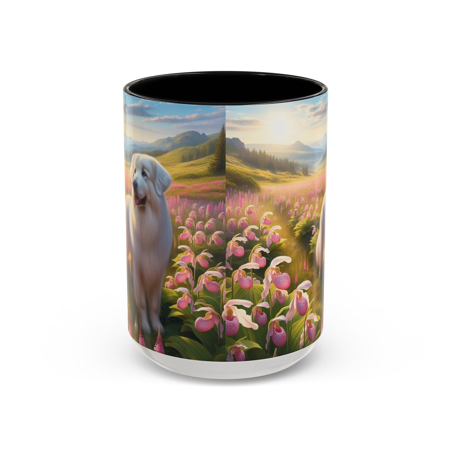 Great Pyrenees Accent Coffee Mug - Perfect Gift for Dog Lovers