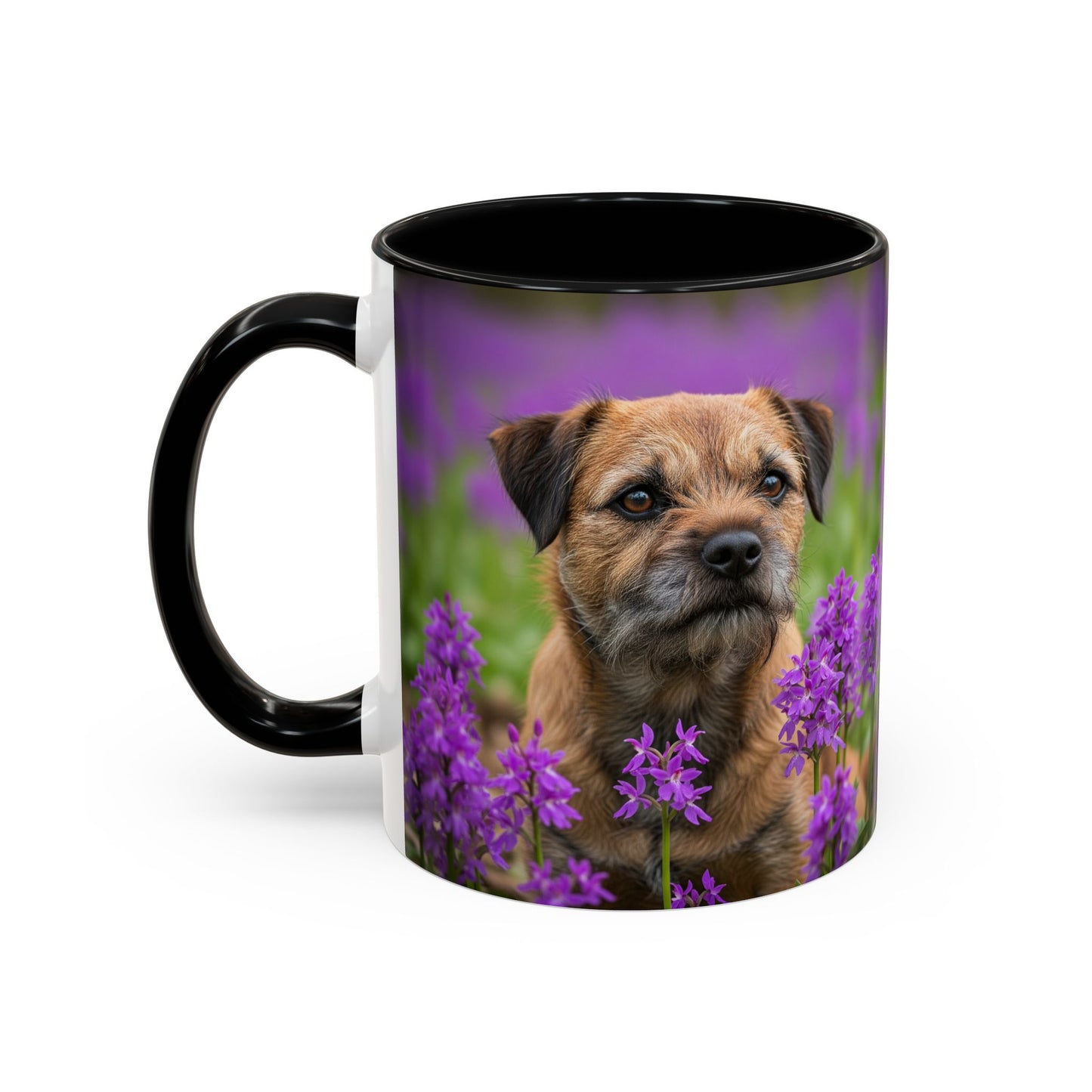 Border Terrier Accent Coffee Mug - Perfect Gift for Dog Lovers