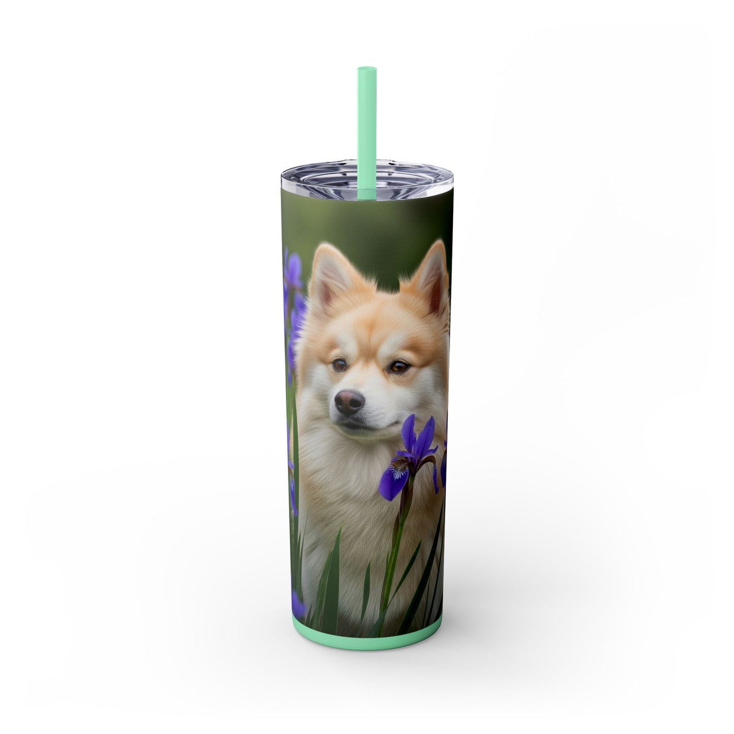 Pomsky Tumbler with Straw, 20oz