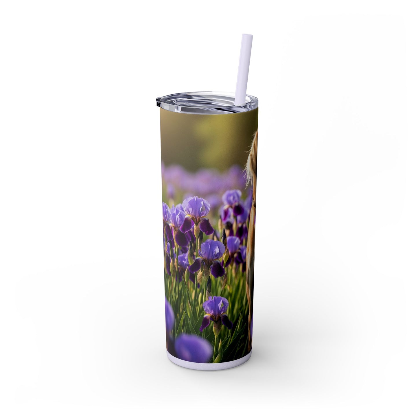 Saluki Tumbler with Straw, 20oz