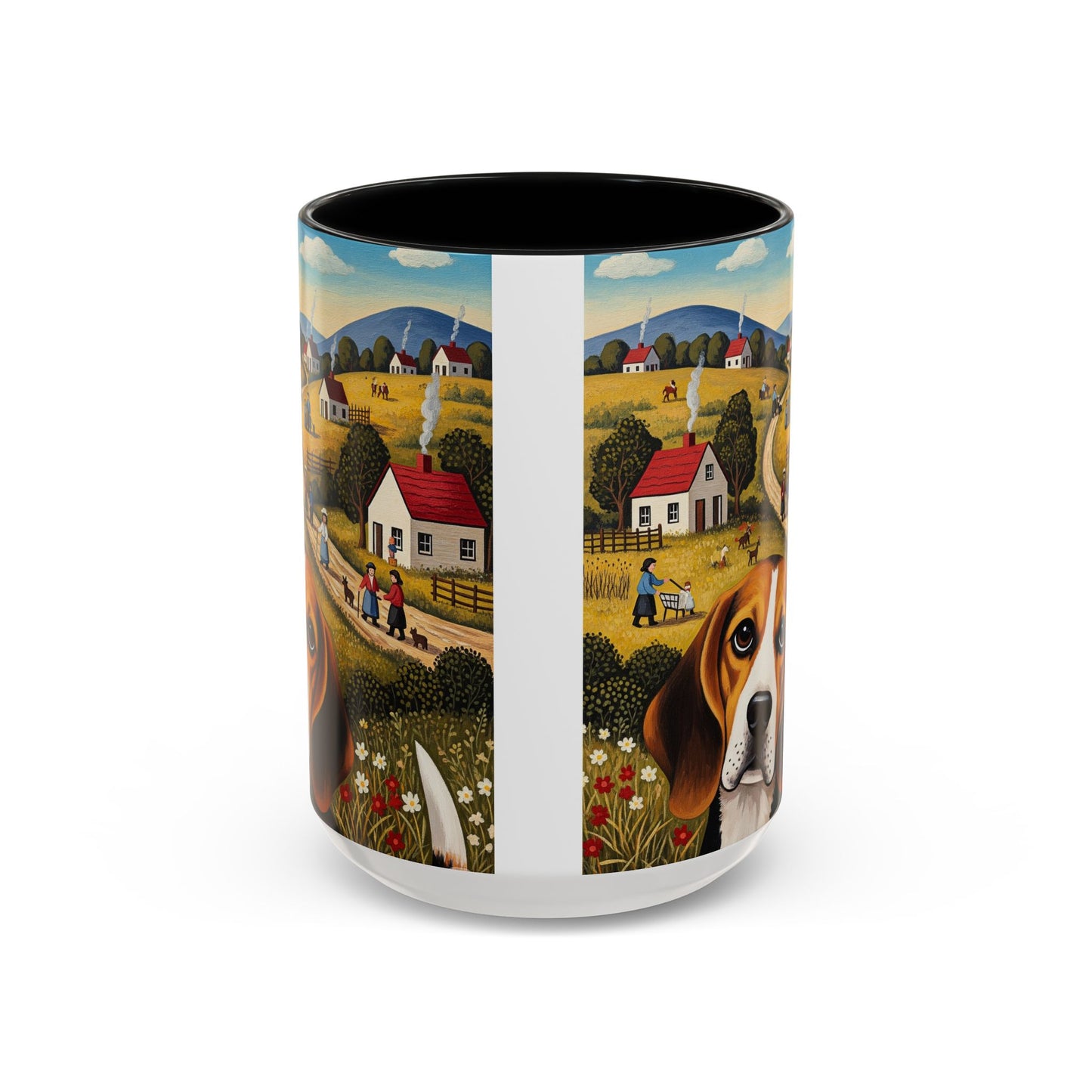 Beagle Accent Coffee Mug - Perfect Gift for Dog Lovers