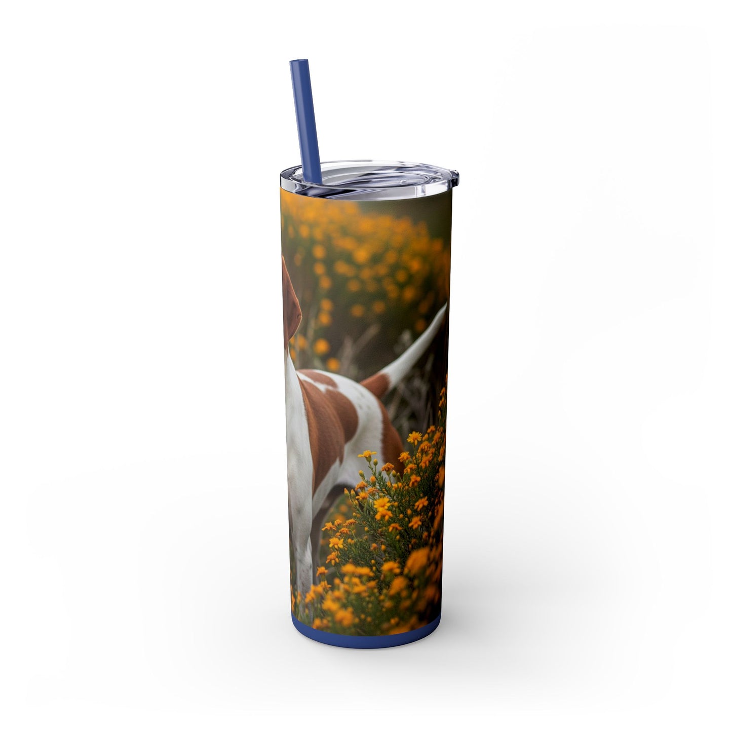 Portuguese Pointer Tumbler with Straw, 20oz