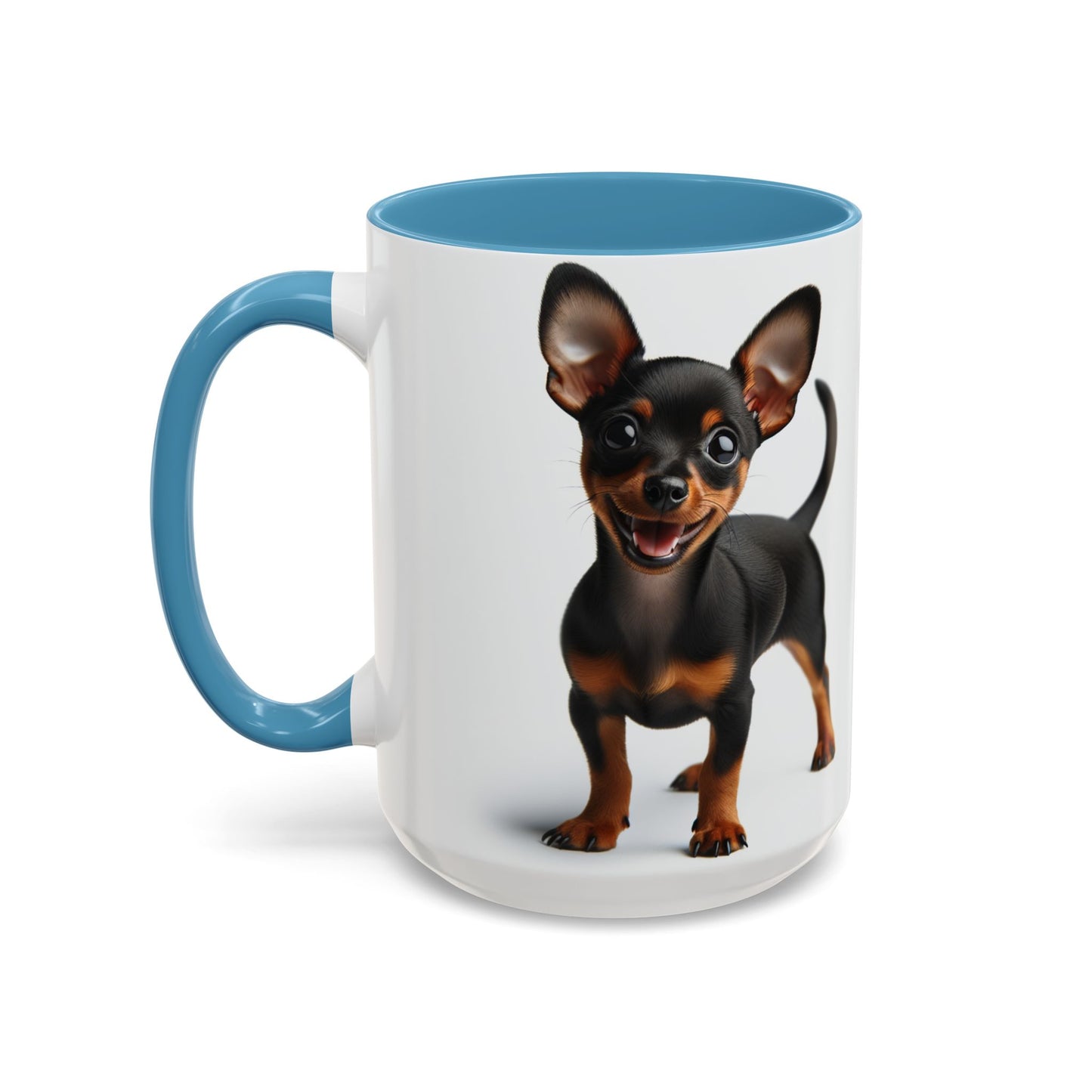 Miniature Pinscher Accent Coffee Mug - Perfect Gift for Dog Lovers